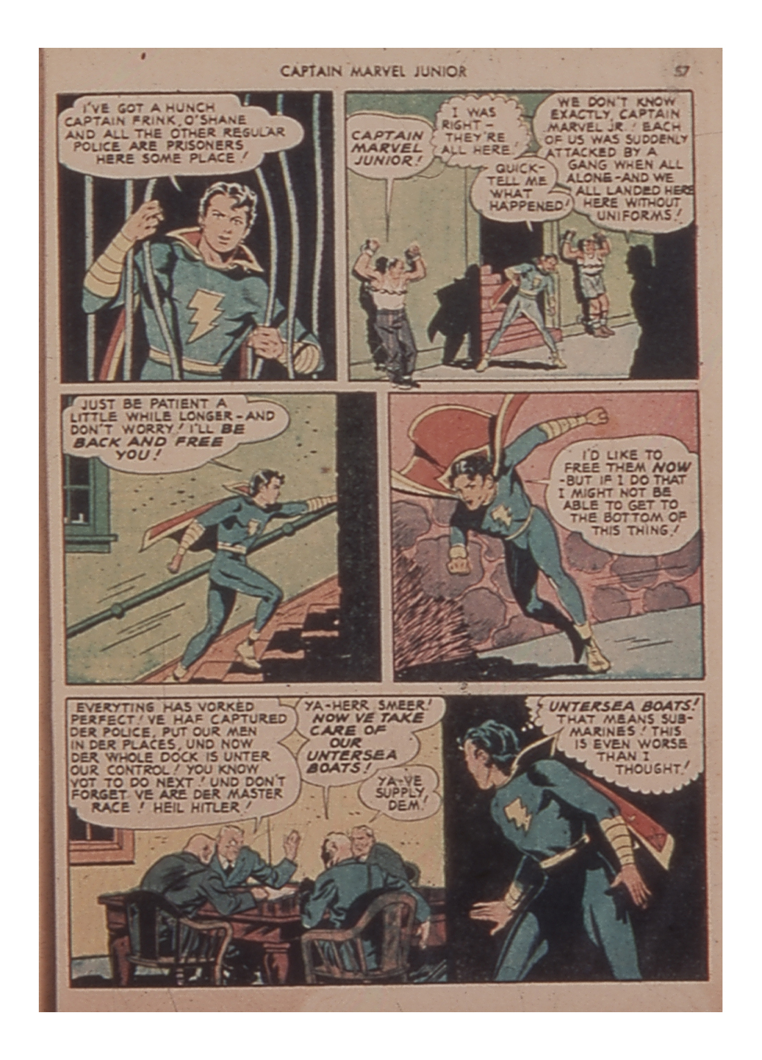Read online Captain Marvel, Jr. comic -  Issue #10 - 58