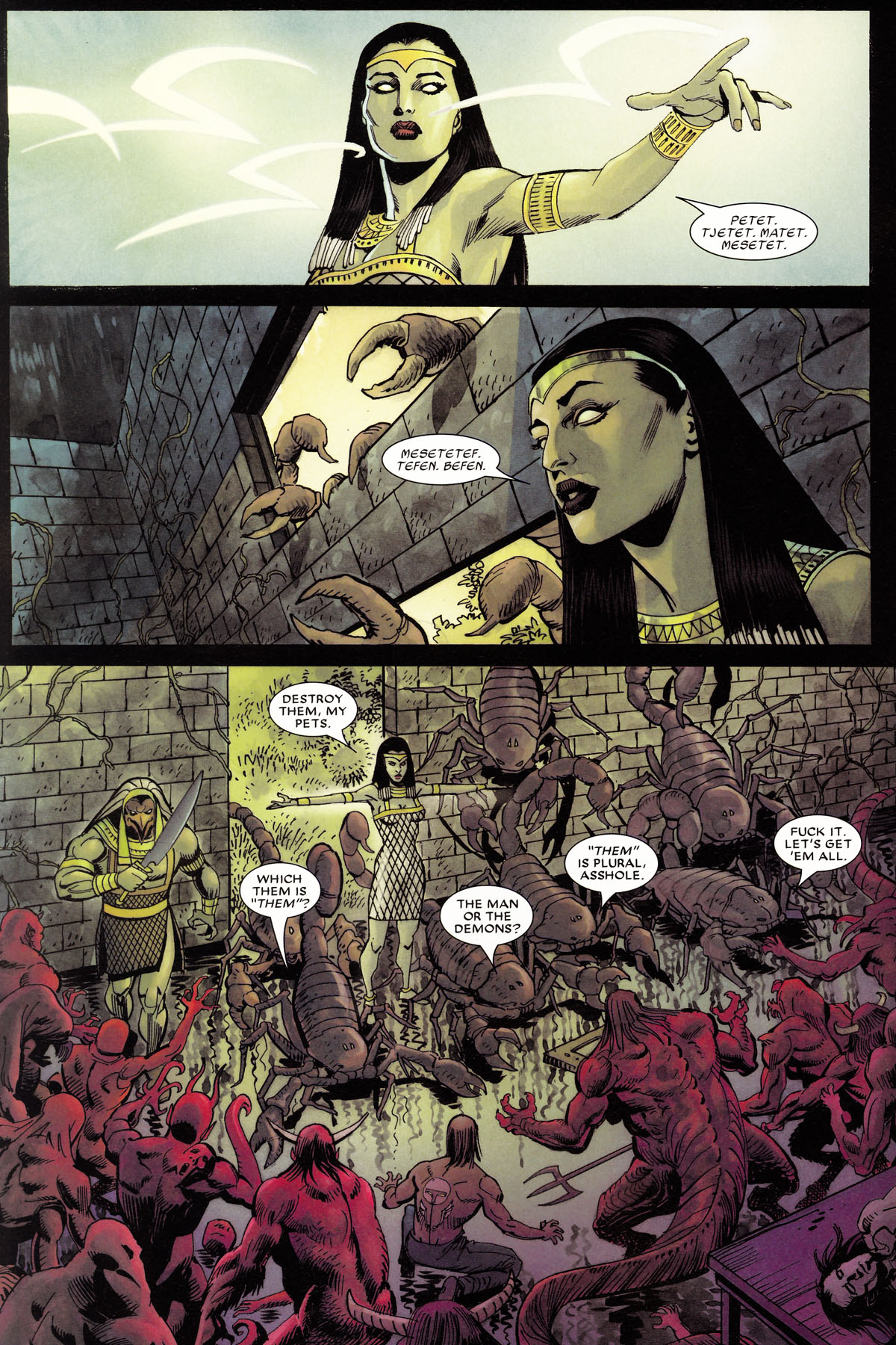 Read online Hellstorm: Son of Satan comic -  Issue #5 - 12