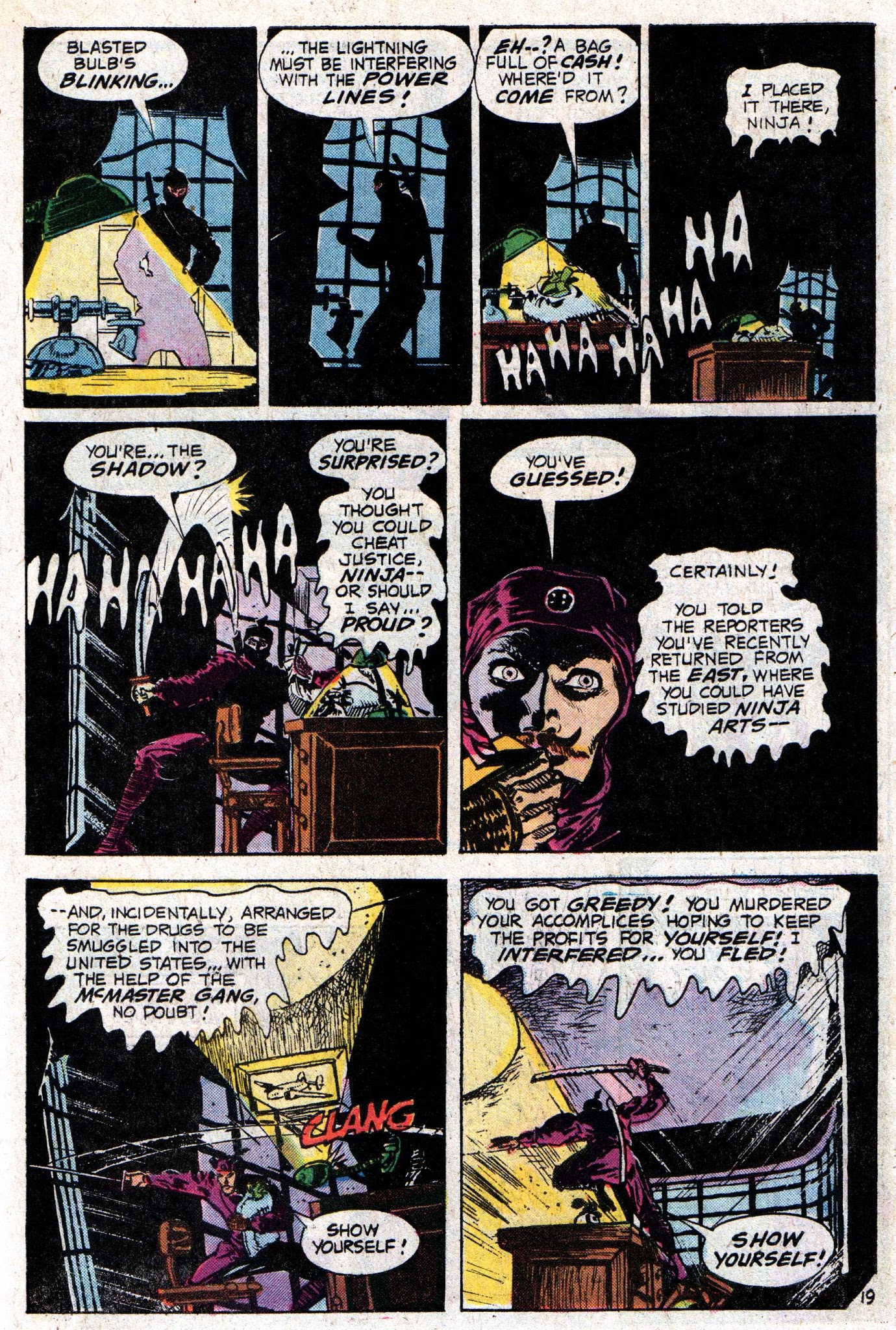 Read online The Shadow (1973) comic -  Issue #6 - 31