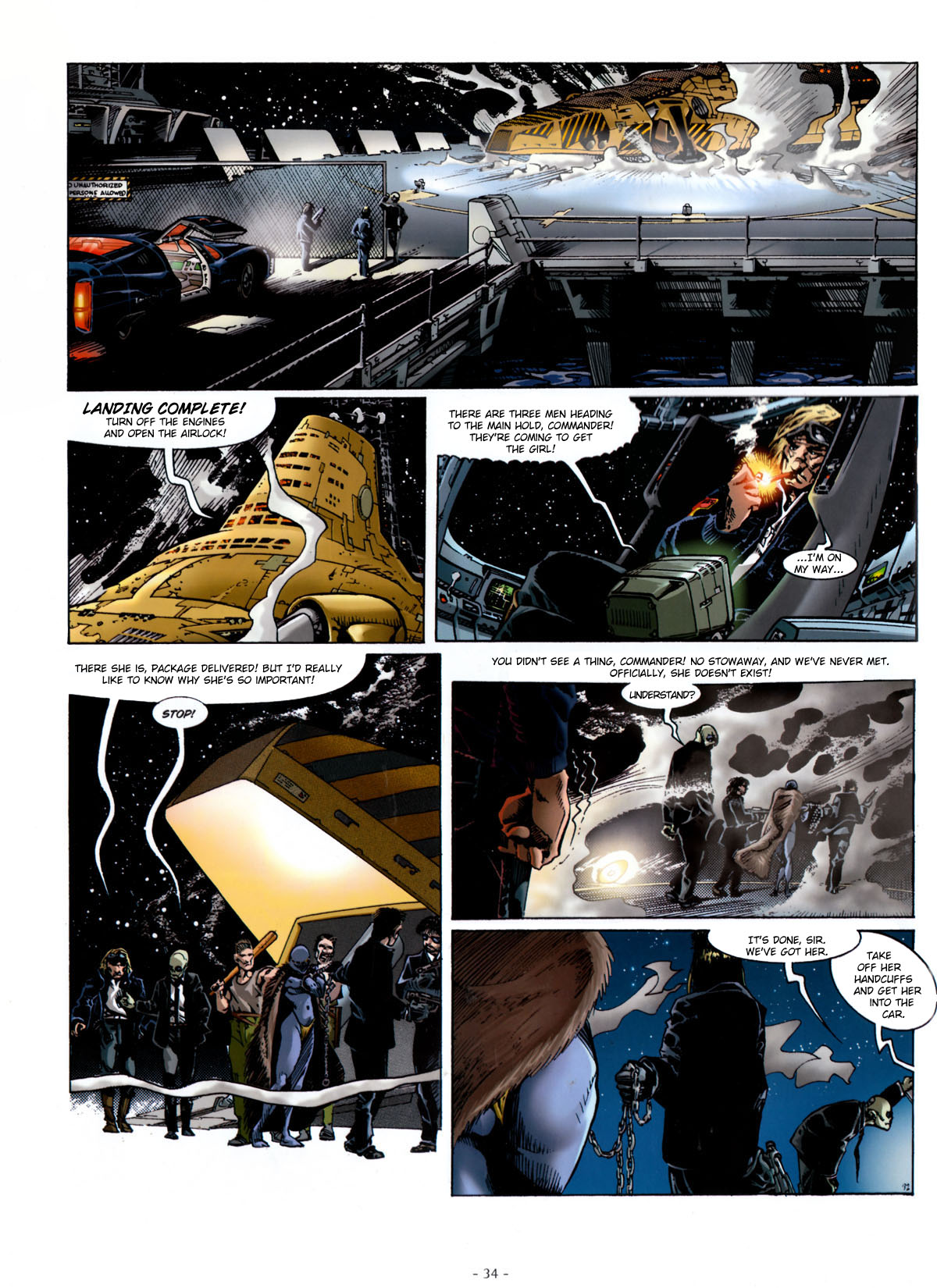 Read online Aquablue comic -  Issue #2 - 35