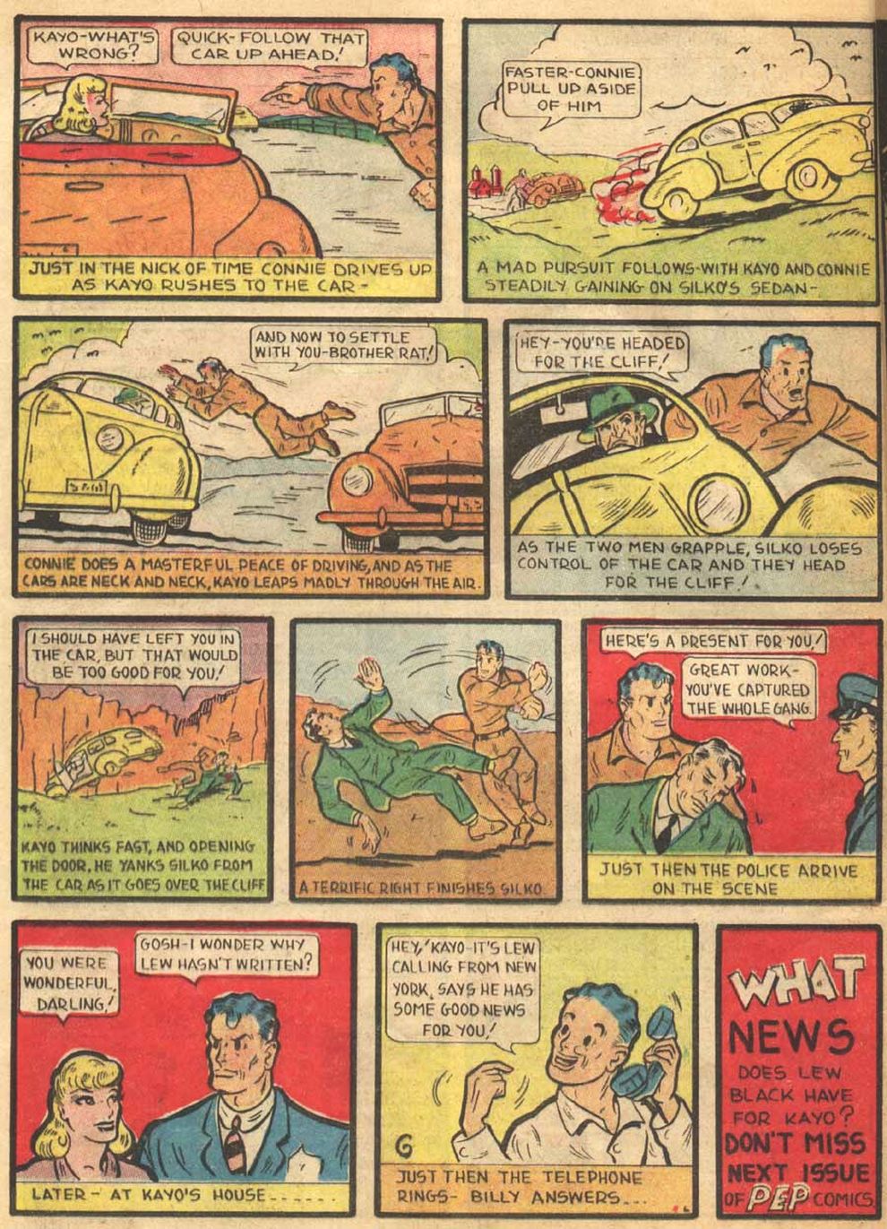 Read online Pep Comics comic -  Issue #4 - 59