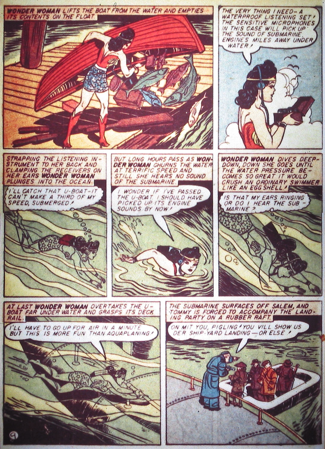 Read online Comic Cavalcade comic -  Issue #1 - 11