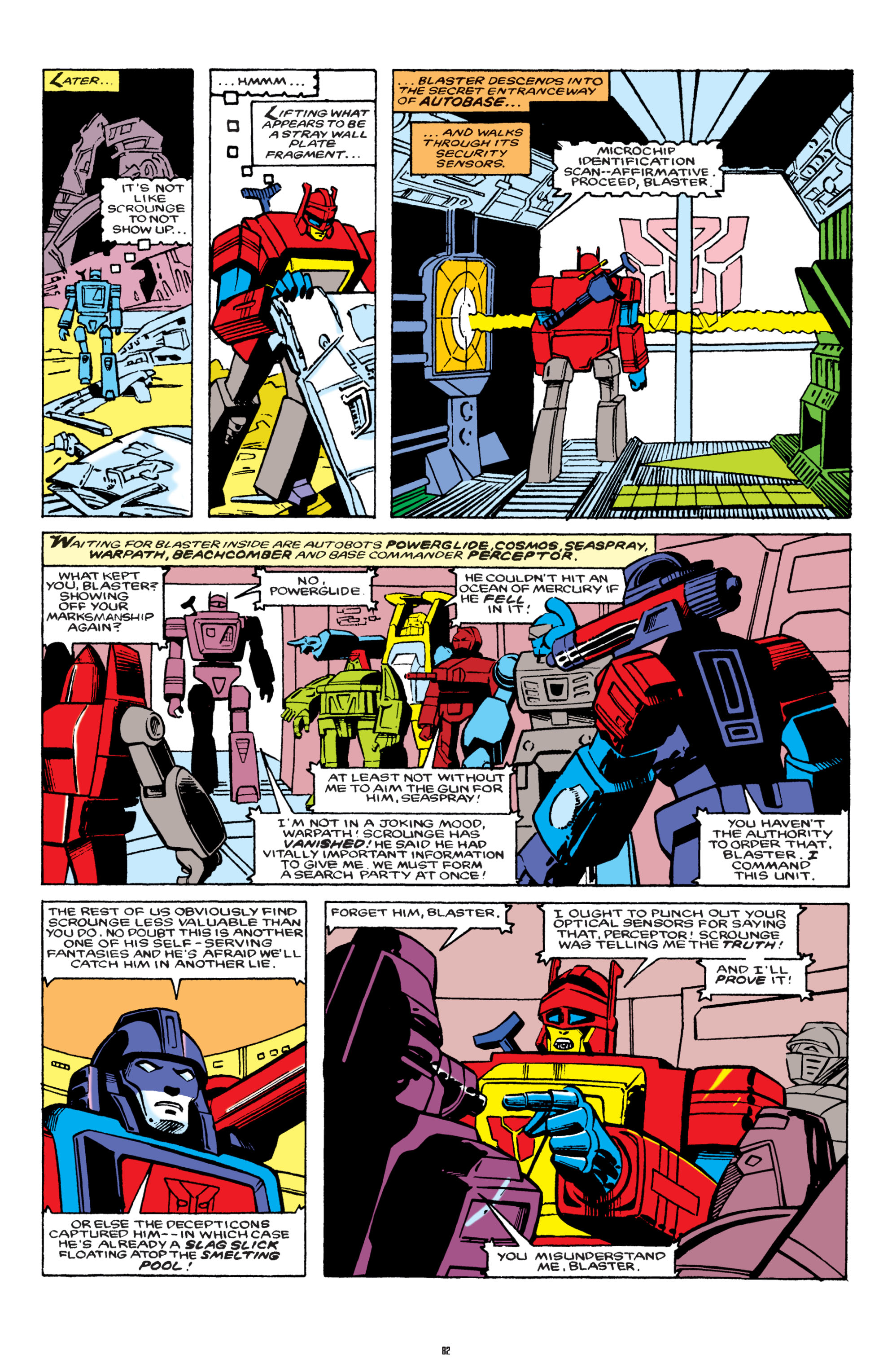 Read online The Transformers Classics comic -  Issue # TPB 2 - 83