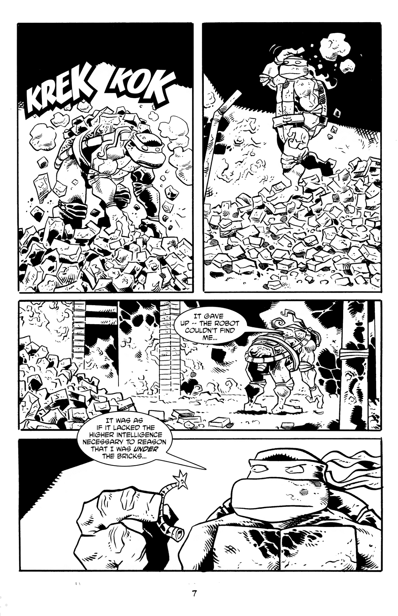 Read online Donatello The Brain Thief comic -  Issue #2 - 10