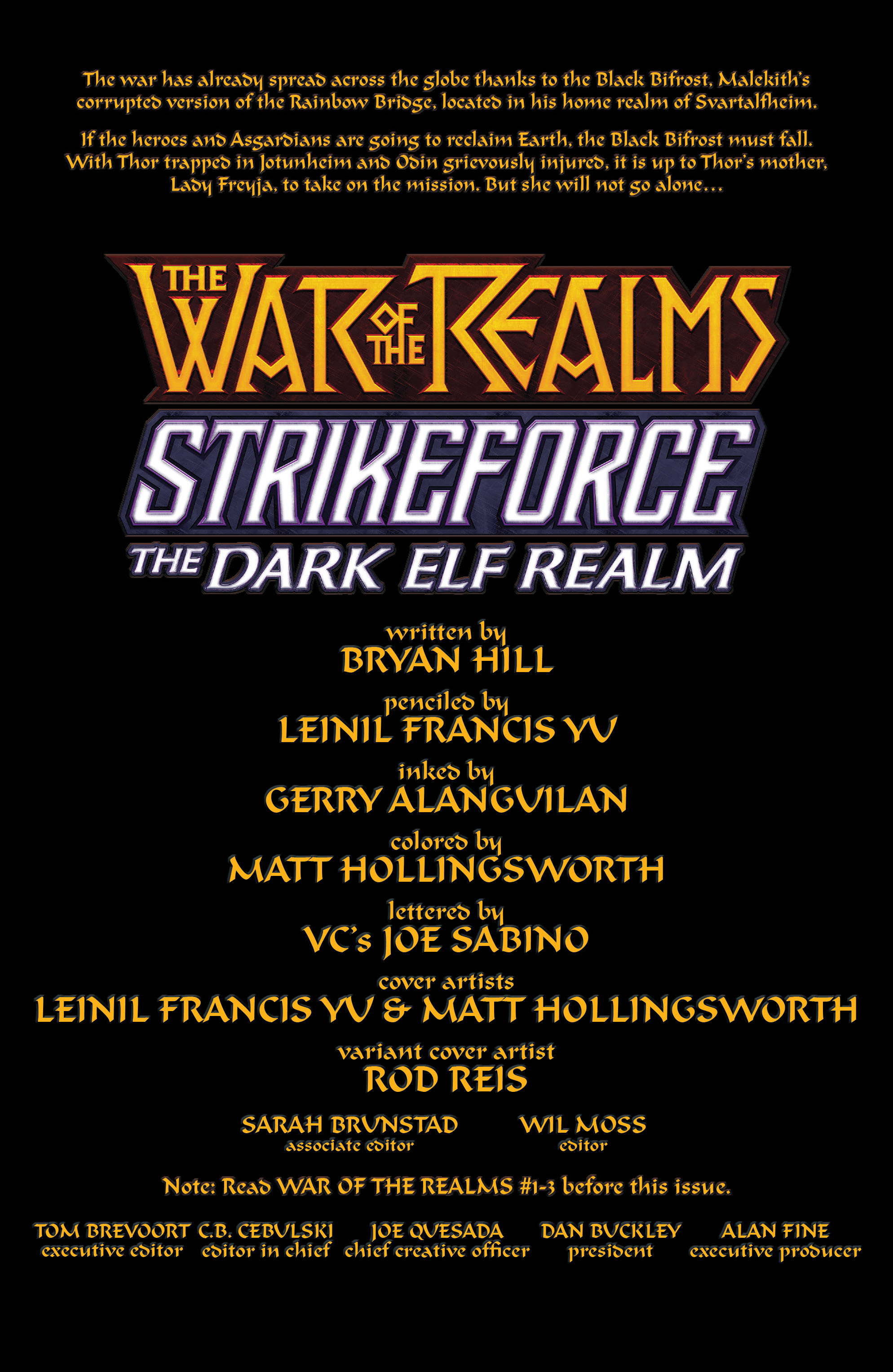 Read online War Of The Realms Strikeforce comic -  Issue # _TPB - 6