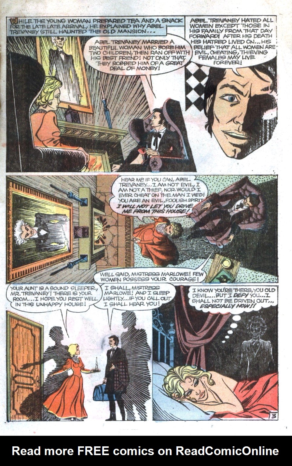 Read online Haunted Love (1973) comic -  Issue #7 - 25