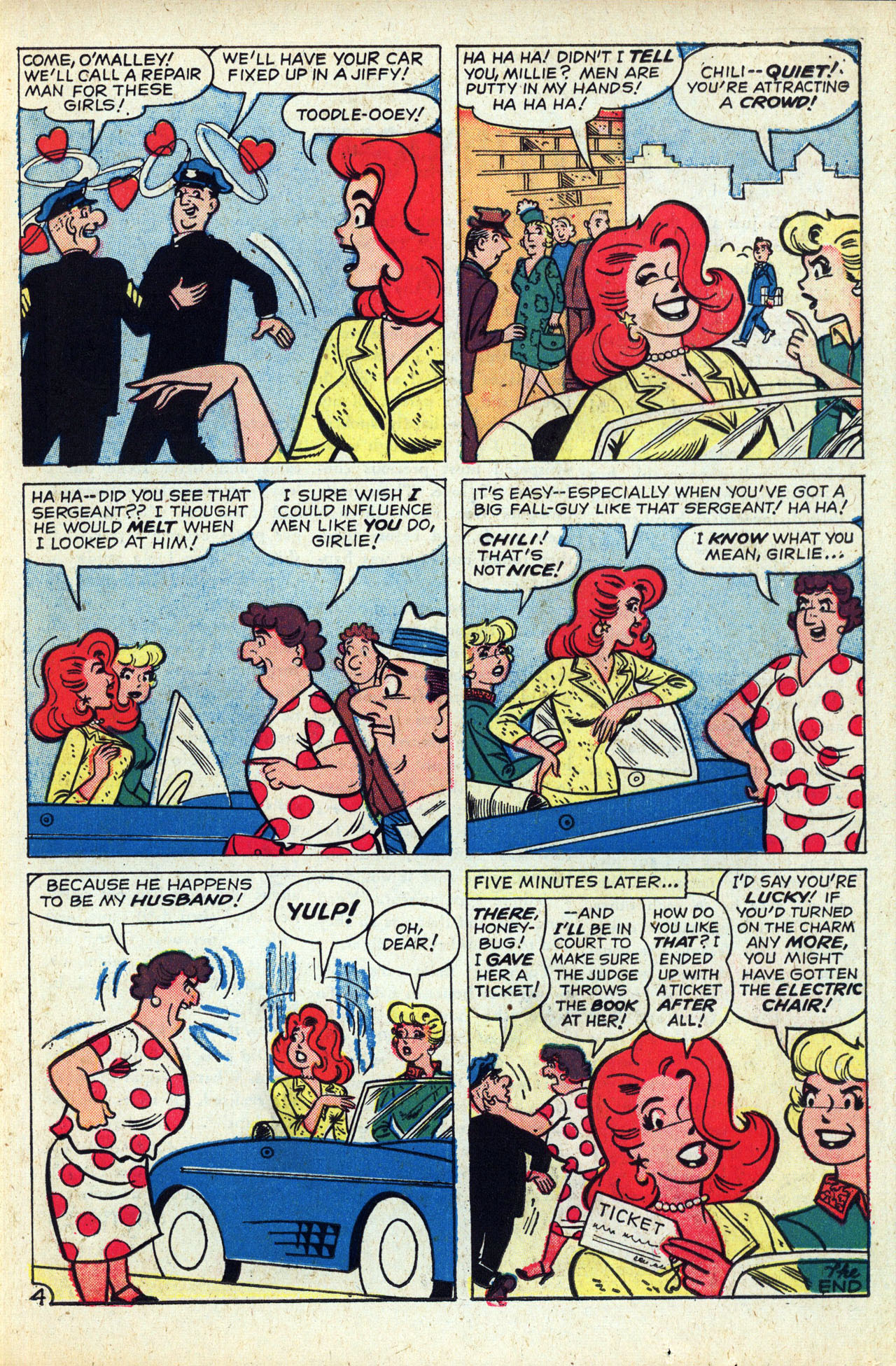 Read online A Date with Millie (1959) comic -  Issue #3 - 23