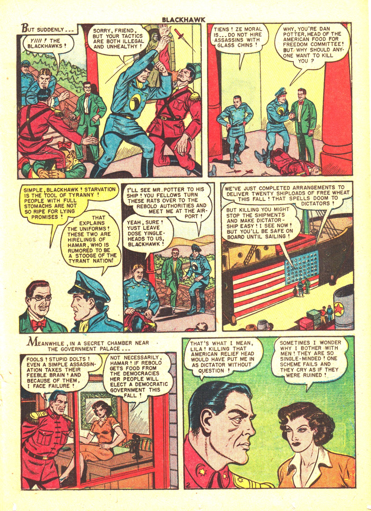Read online Blackhawk (1957) comic -  Issue #35 - 27