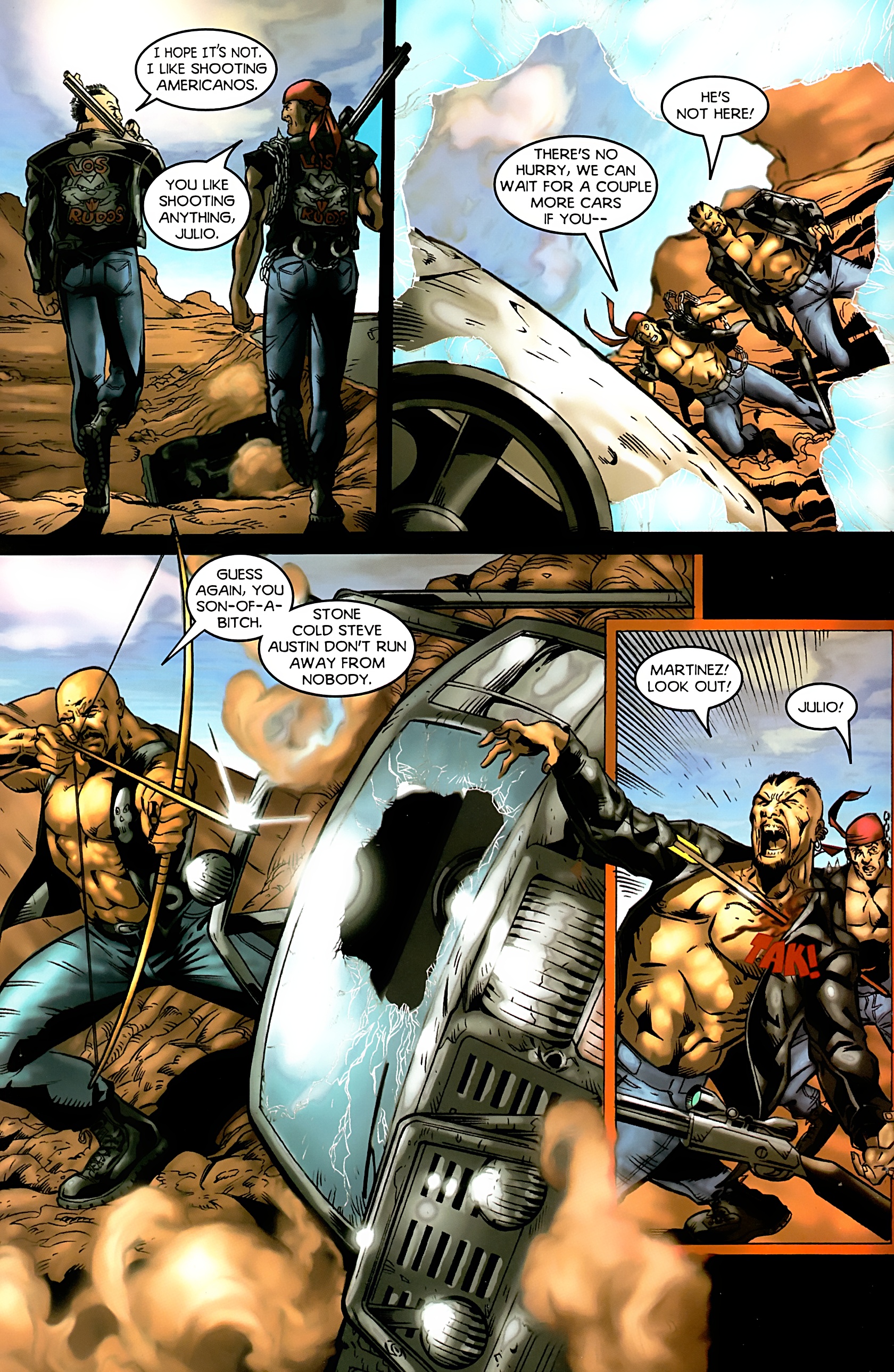 Read online Stone Cold Steve Austin comic -  Issue #3 - 4