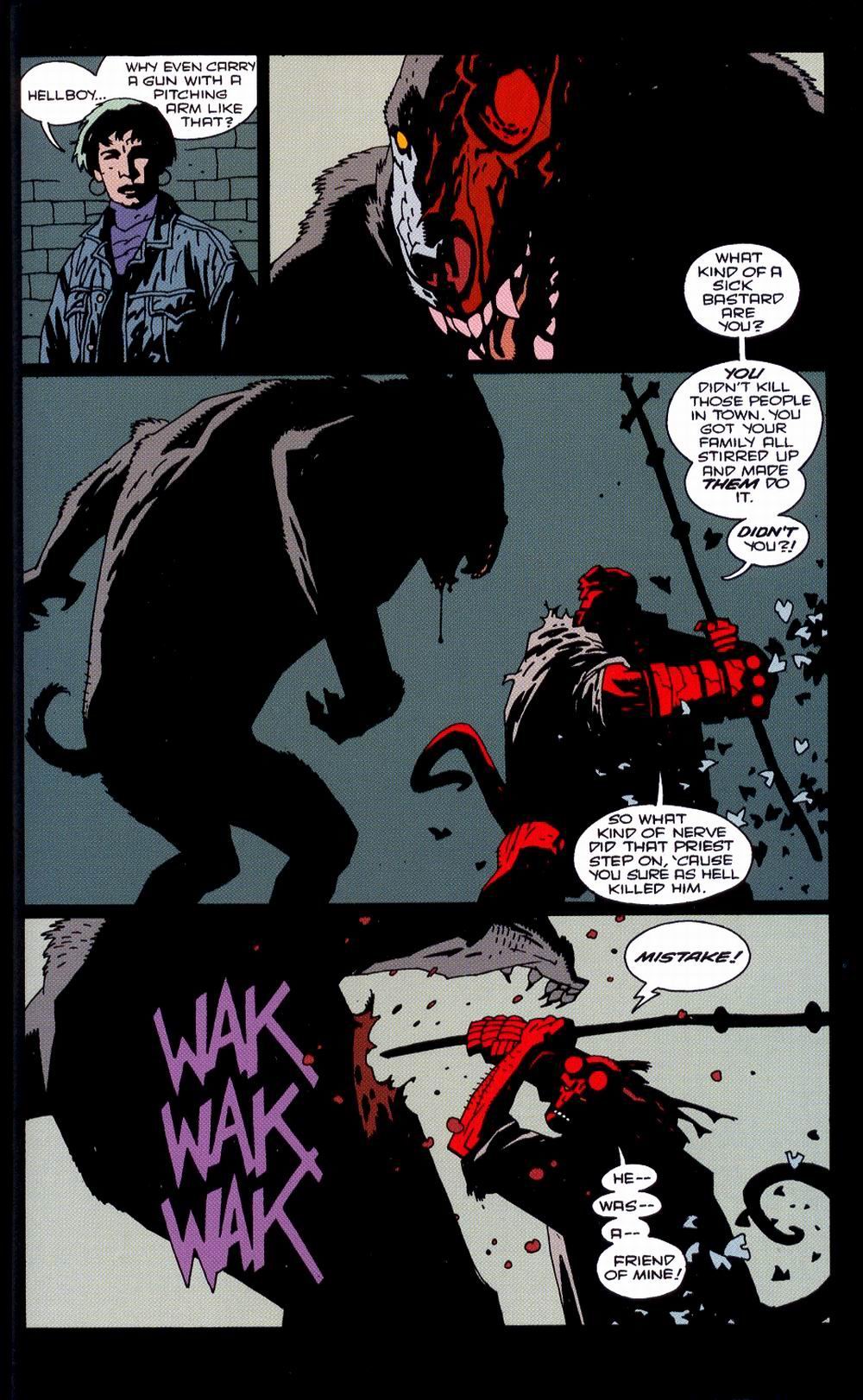 Read online Hellboy: The Wolves of Saint August comic -  Issue # Full - 49
