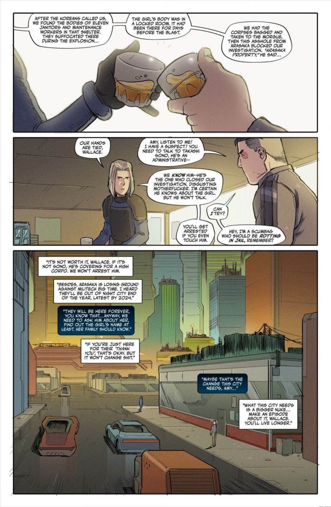 Read online Cyberpunk 2077: Where’s Johnny comic -  Issue #3 - 15