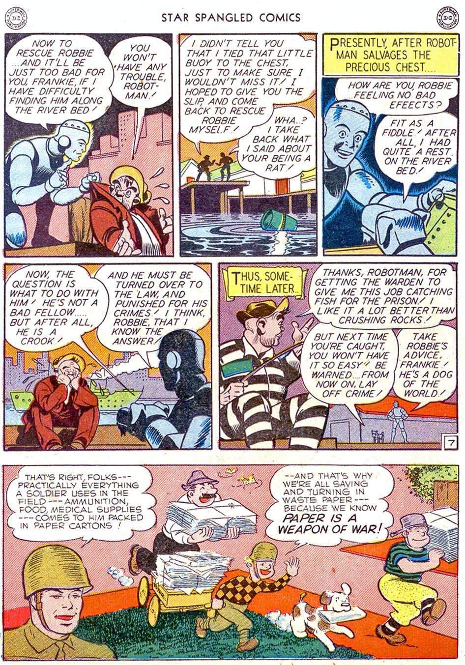 Read online Star Spangled Comics comic -  Issue #37 - 26