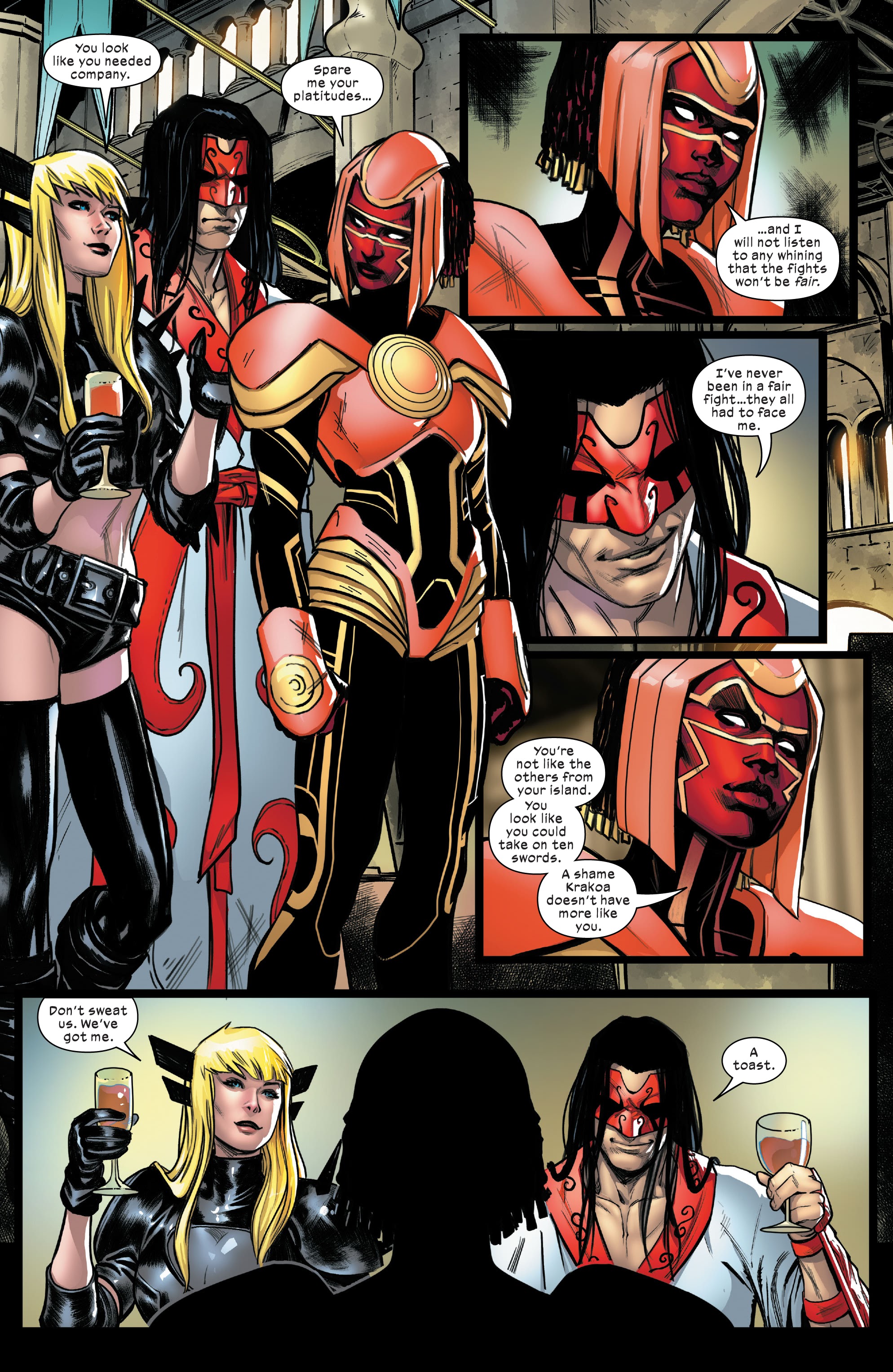 Read online Marauders comic -  Issue #14 - 15