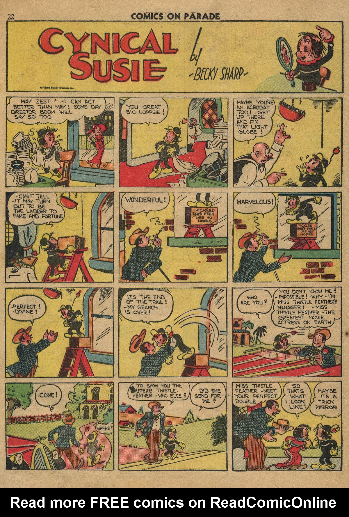 Read online Comics on Parade comic -  Issue #9 - 24