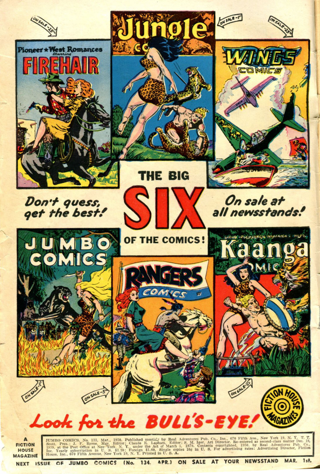 Read online Jumbo Comics comic -  Issue #133 - 2