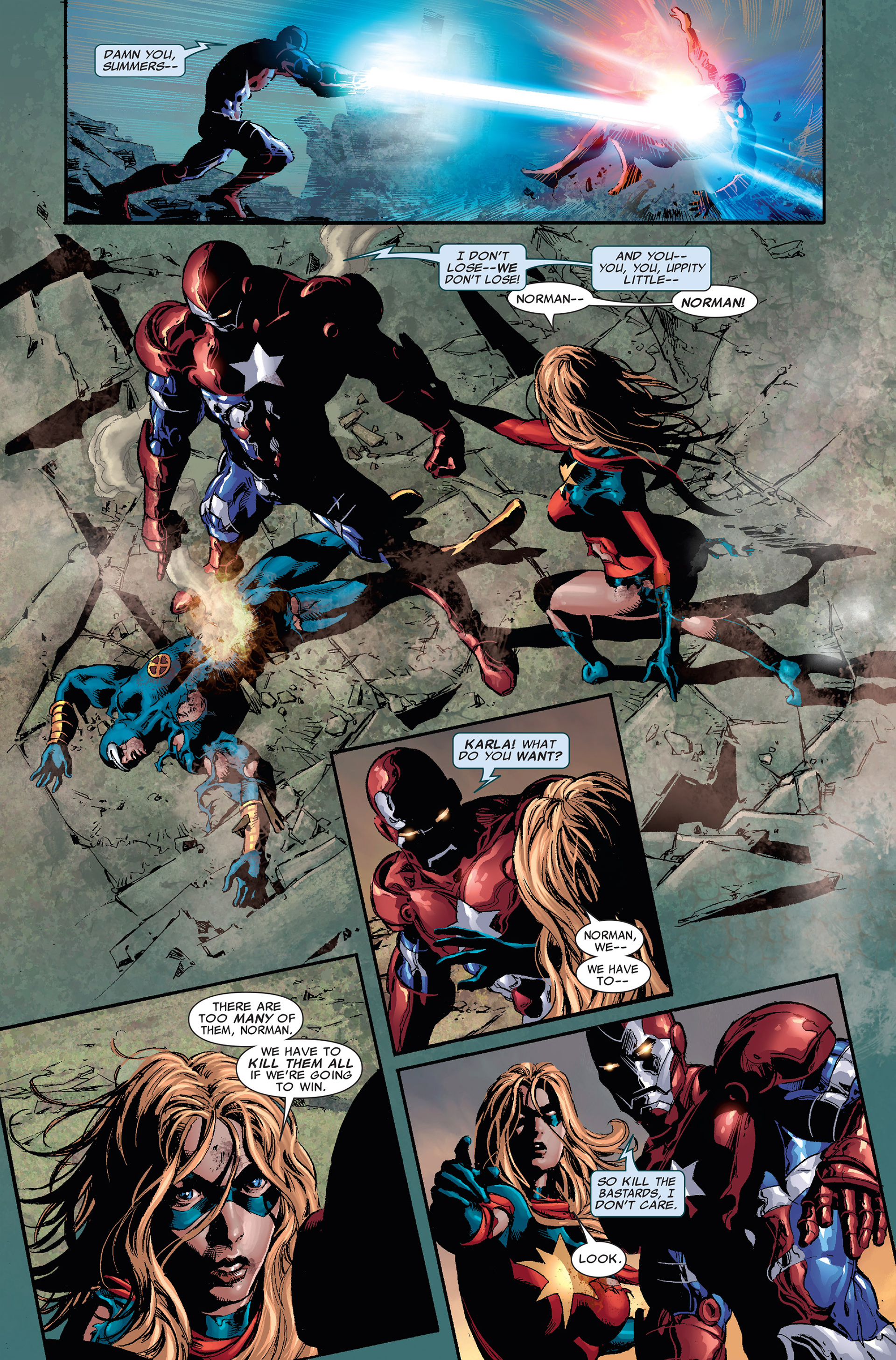 Read online Dark Avengers/Uncanny X-Men: Exodus comic -  Issue # Full - 25