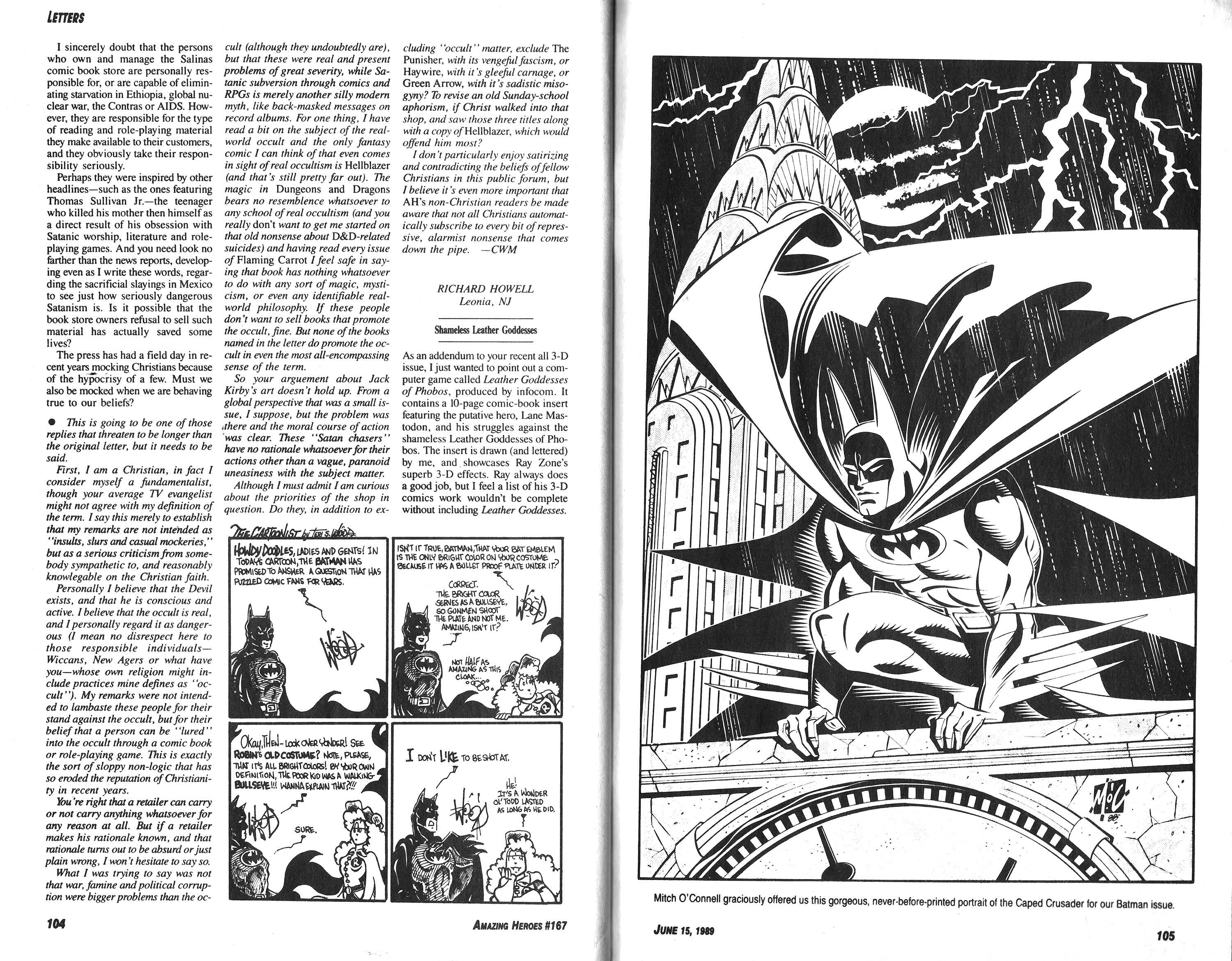 Read online Amazing Heroes comic -  Issue #167 - 53