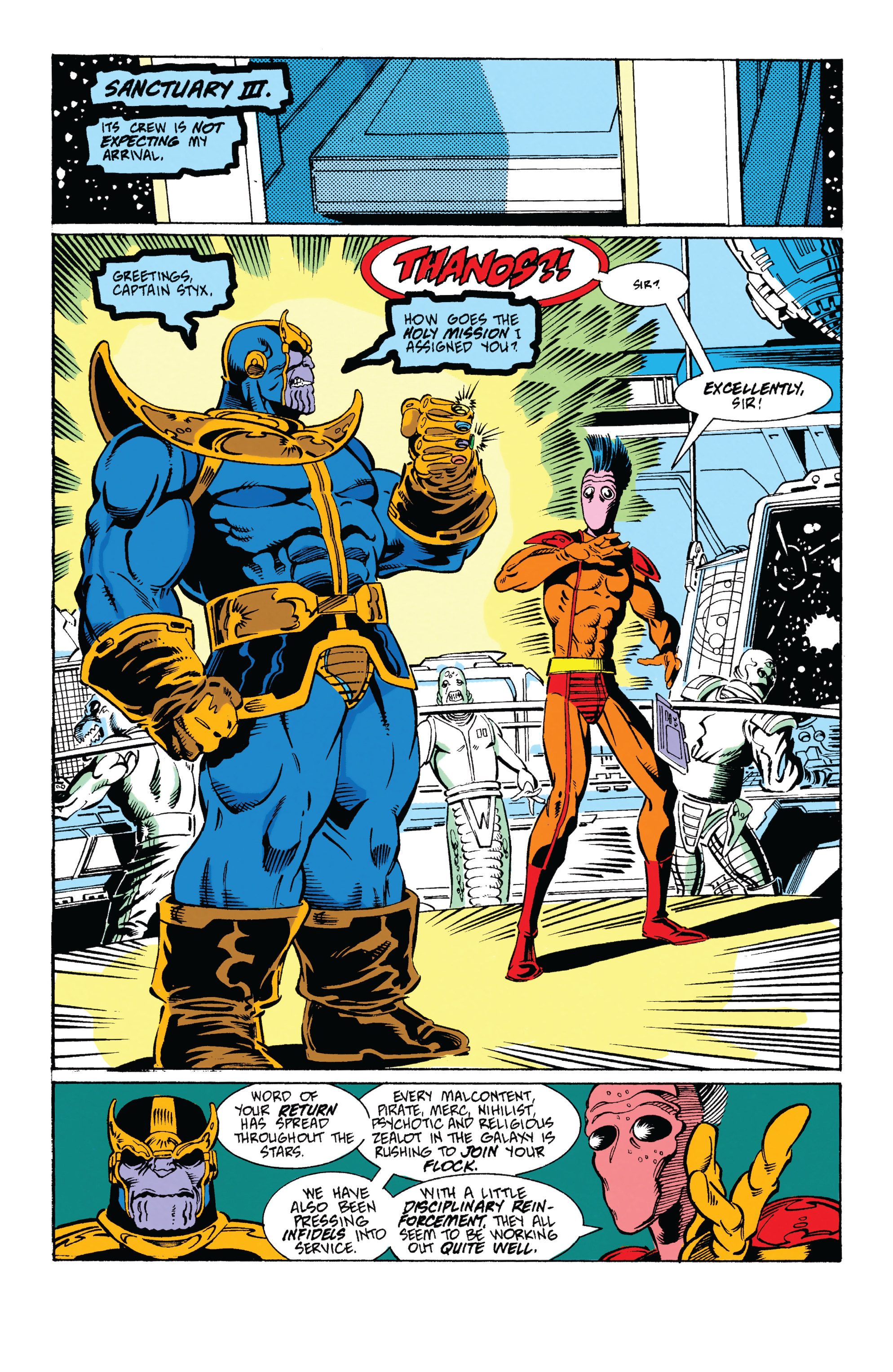 Read online Marvel-Verse: Thanos comic -  Issue # TPB - 47