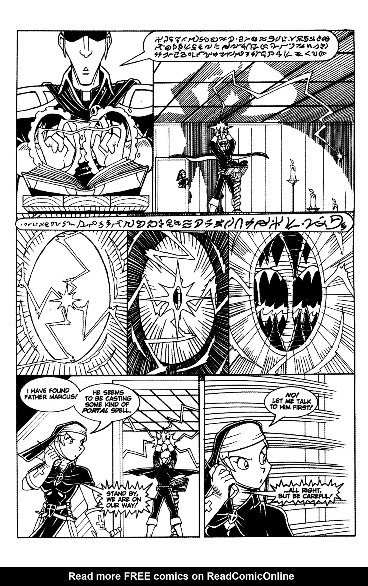 Read online Warrior Nun Brigantia comic -  Issue #1 - 21
