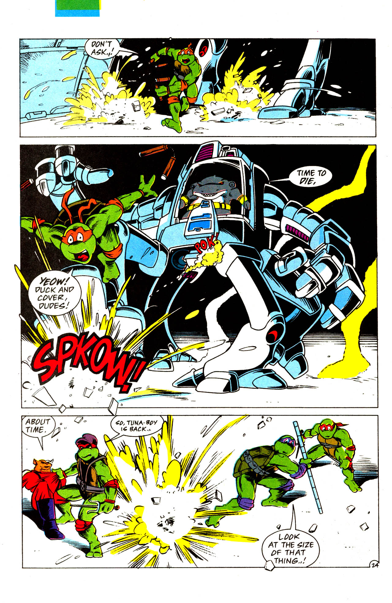 Read online Teenage Mutant Ninja Turtles Adventures (1989) comic -  Issue #43 - 26
