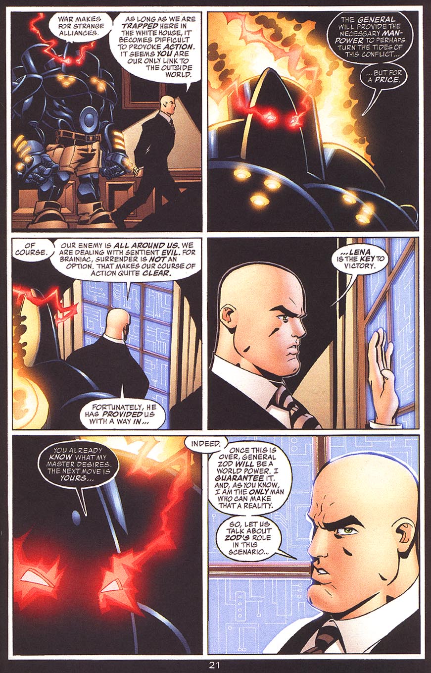 Read online Adventures of Superman (1987) comic -  Issue #595 - 21