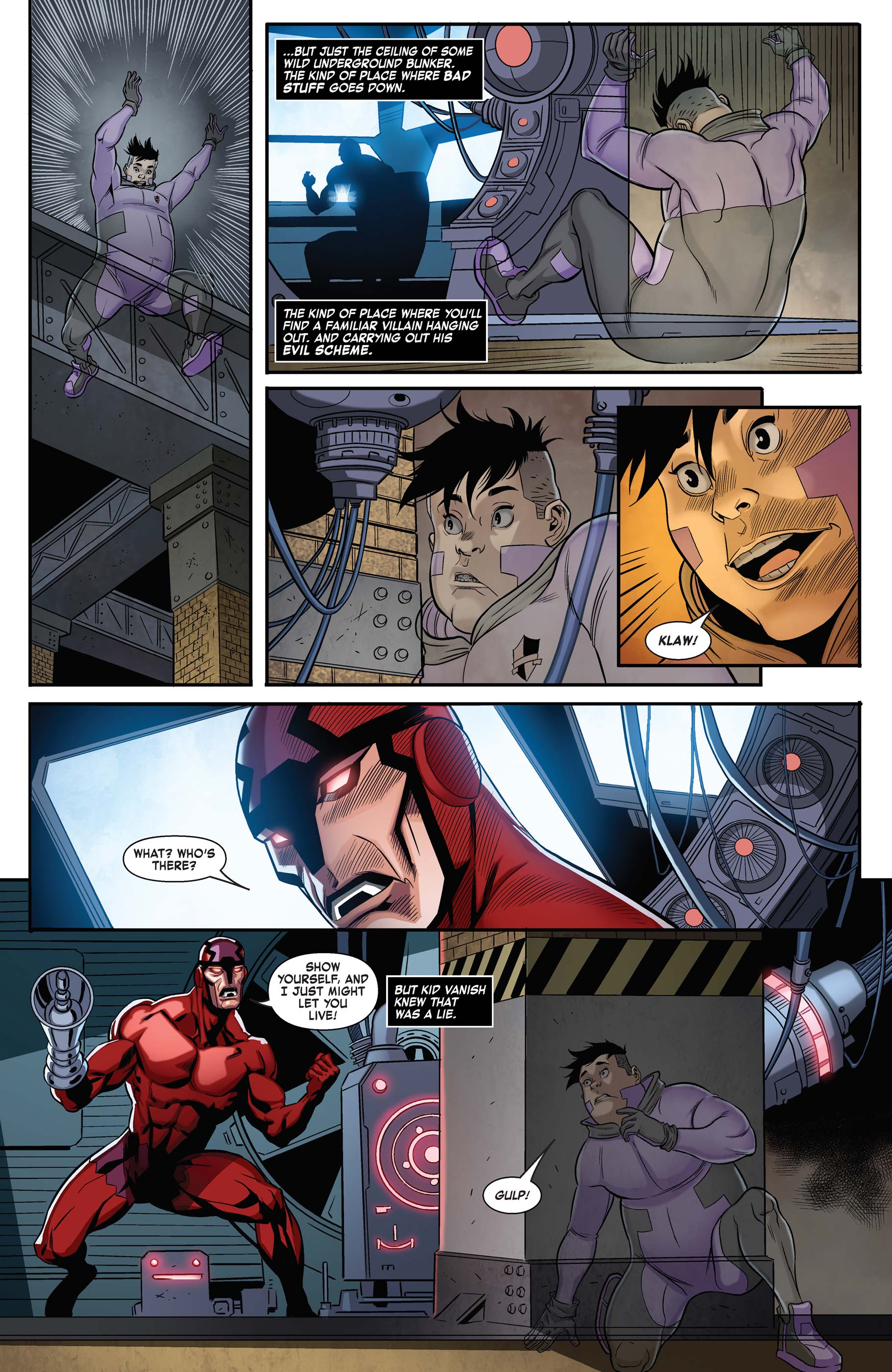 AXE: The Freshmen Issue Featuring The Avengers Full Page 8