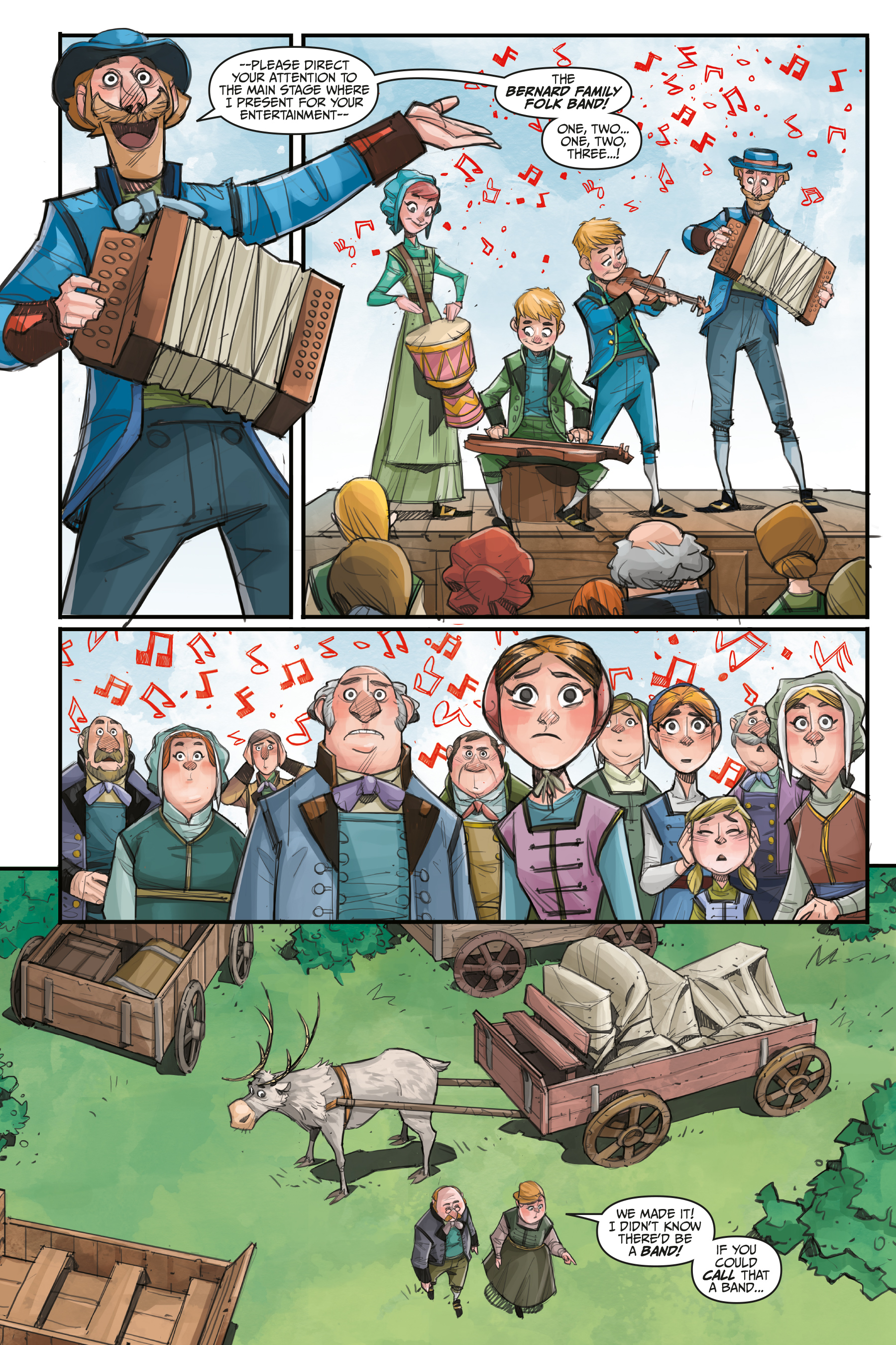 Read online Disney Frozen: Reunion Road comic -  Issue # _TPB - 40