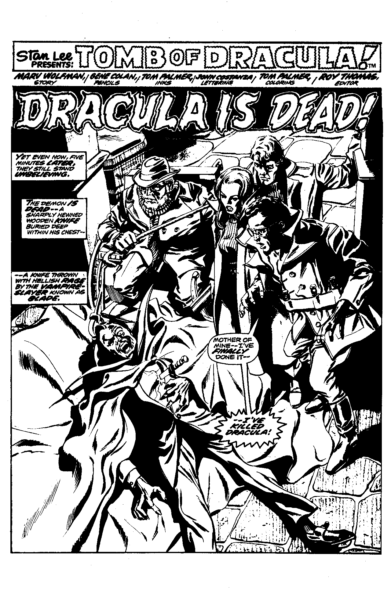 Read online Essential The Tomb of Dracula comic -  Issue # TPB 1 (Part 3) - 82