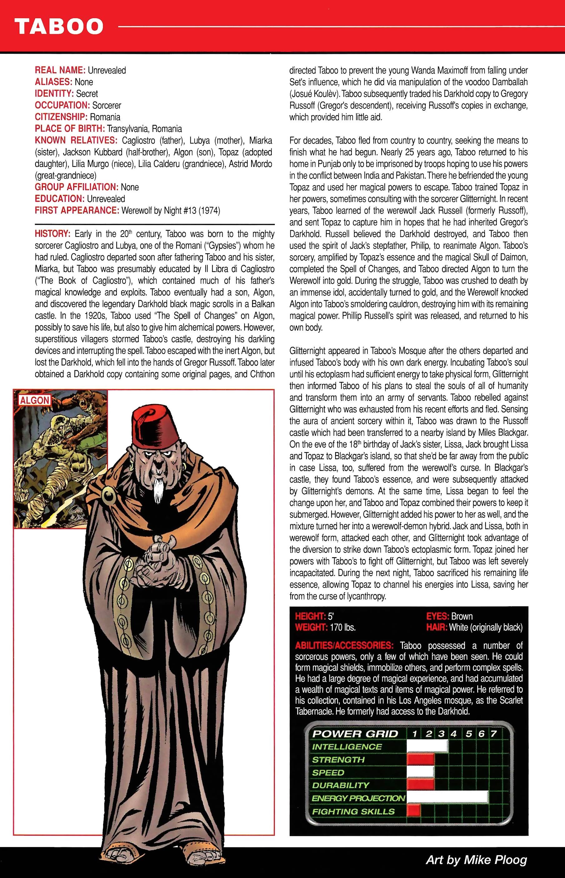 Read online Official Handbook of the Marvel Universe A to Z comic -  Issue # TPB 11 (Part 2) - 112