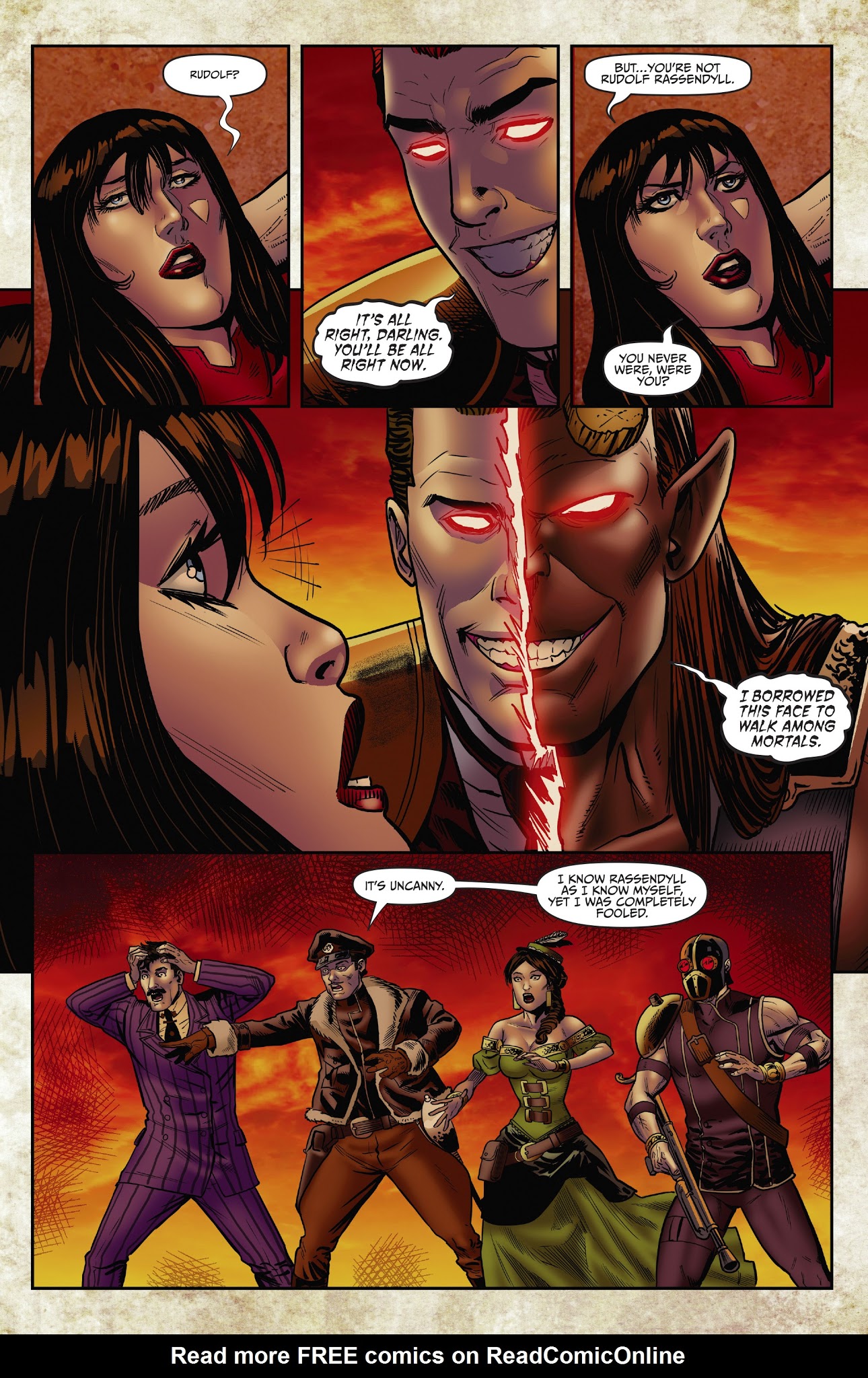 Read online Legenderry: Vampirella comic -  Issue #5 - 17