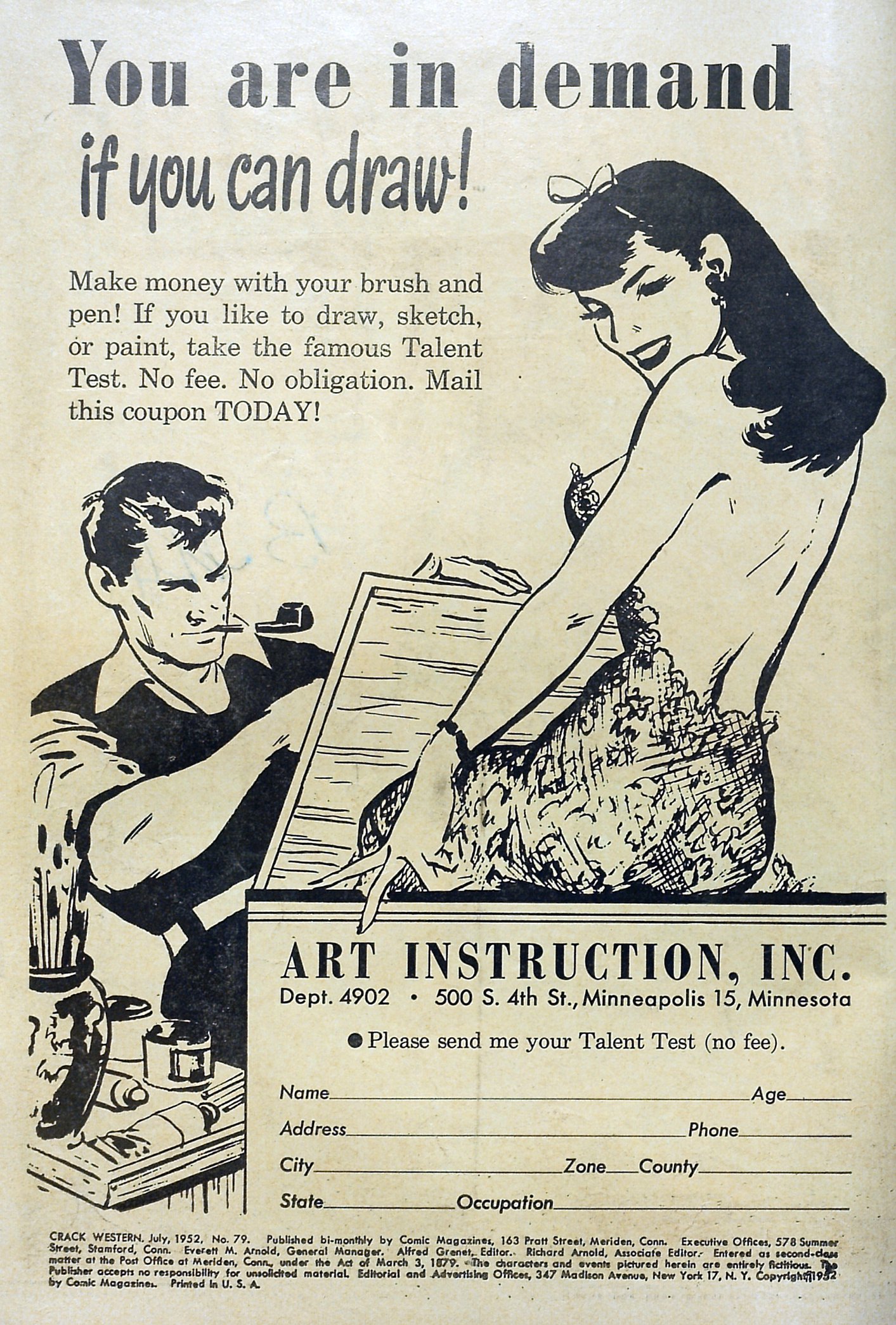 Read online Crack Western comic -  Issue #79 - 2