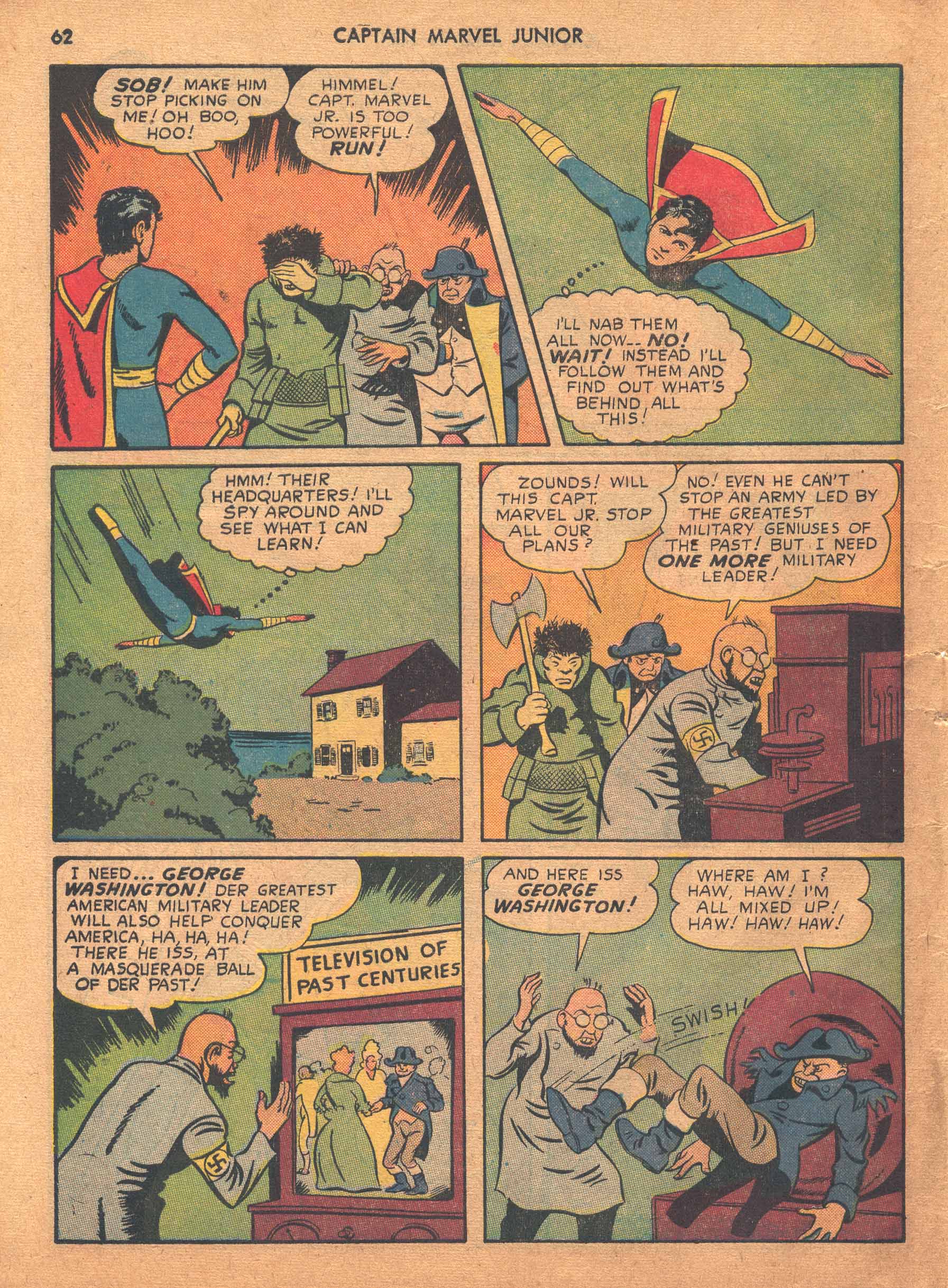 Read online Captain Marvel, Jr. comic -  Issue #8 - 62