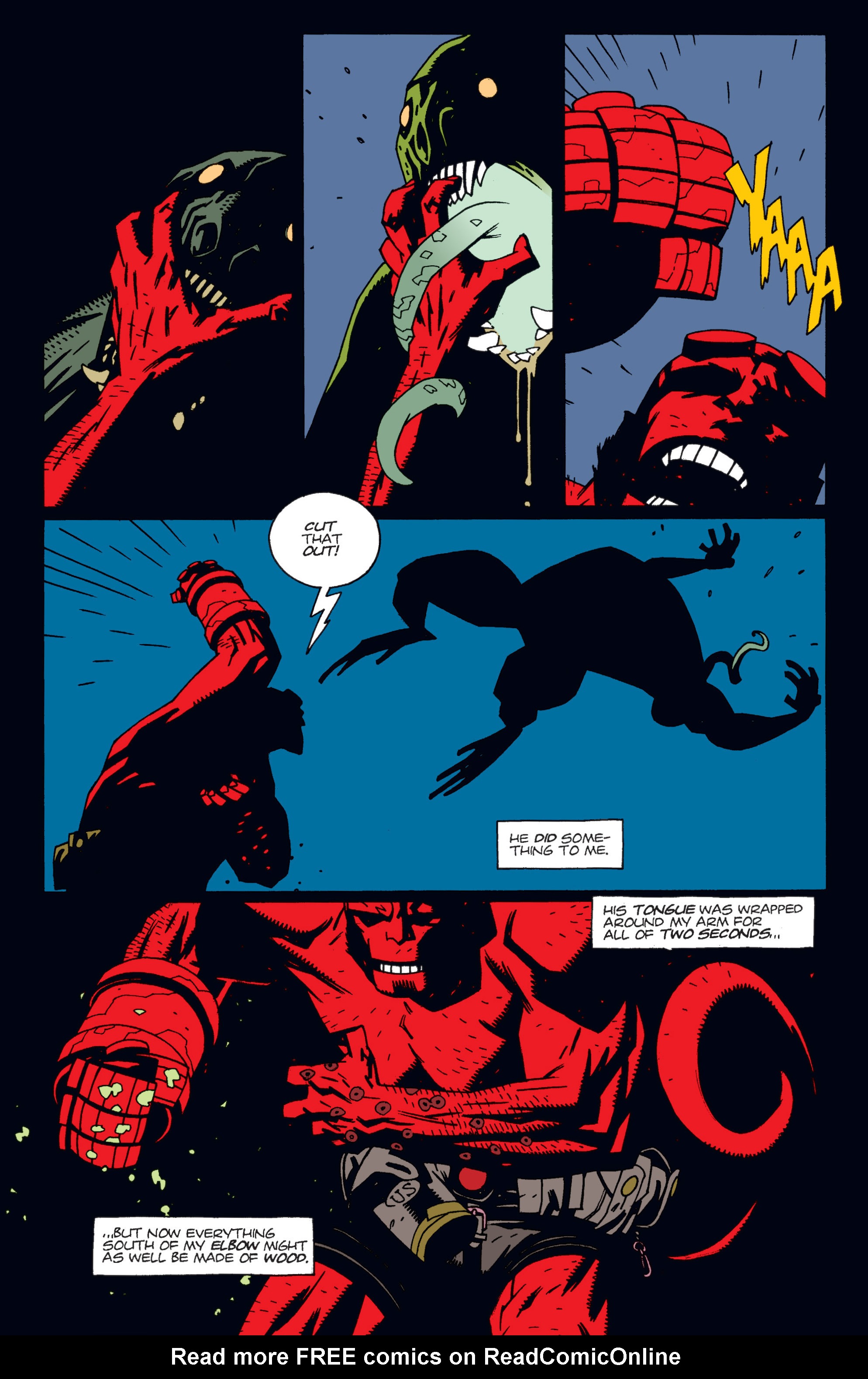 Read online Hellboy comic -  Issue #1 - 27