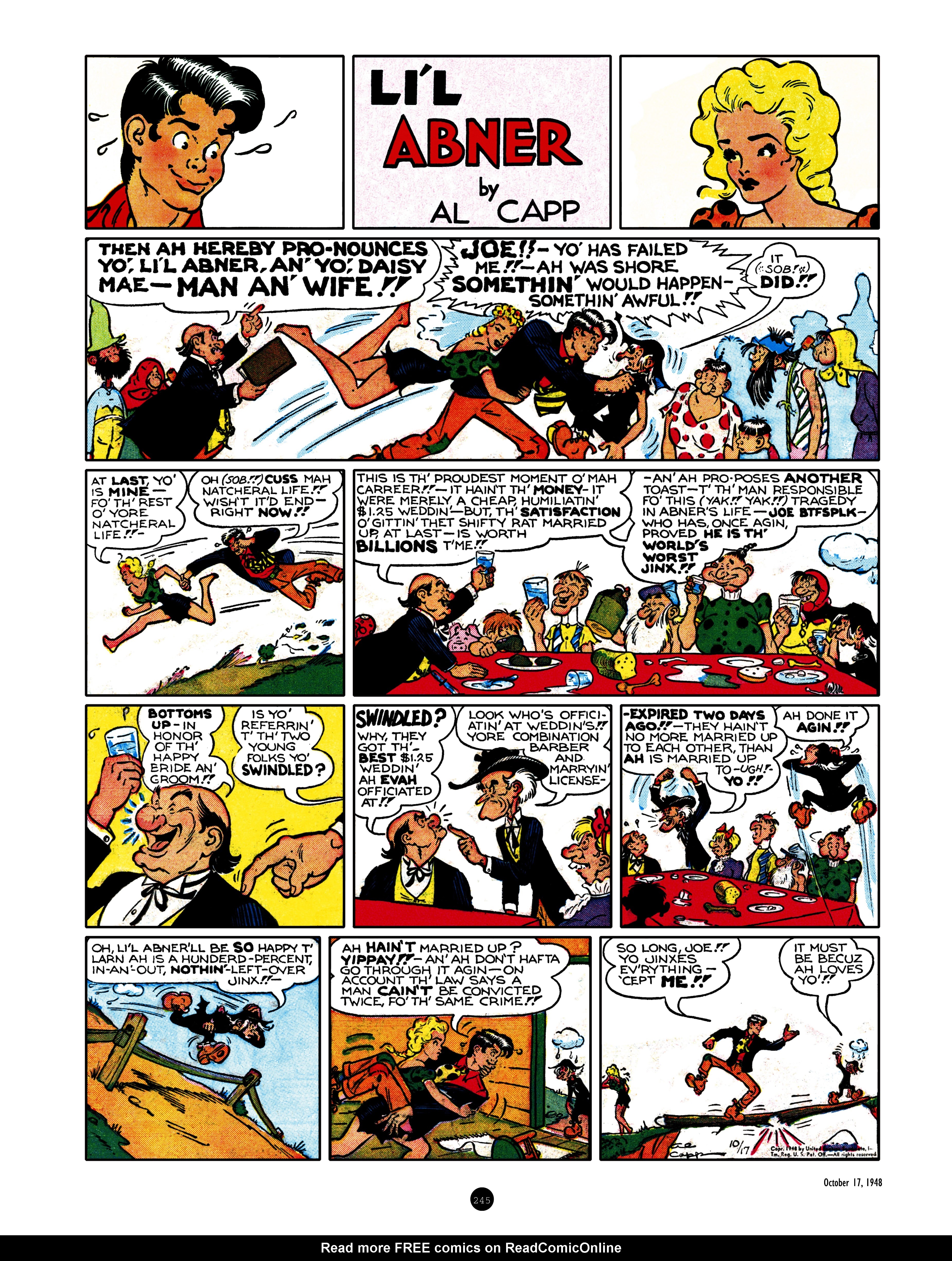 Read online Al Capp's Li'l Abner Complete Daily & Color Sunday Comics comic -  Issue # TPB 7 (Part 3) - 46