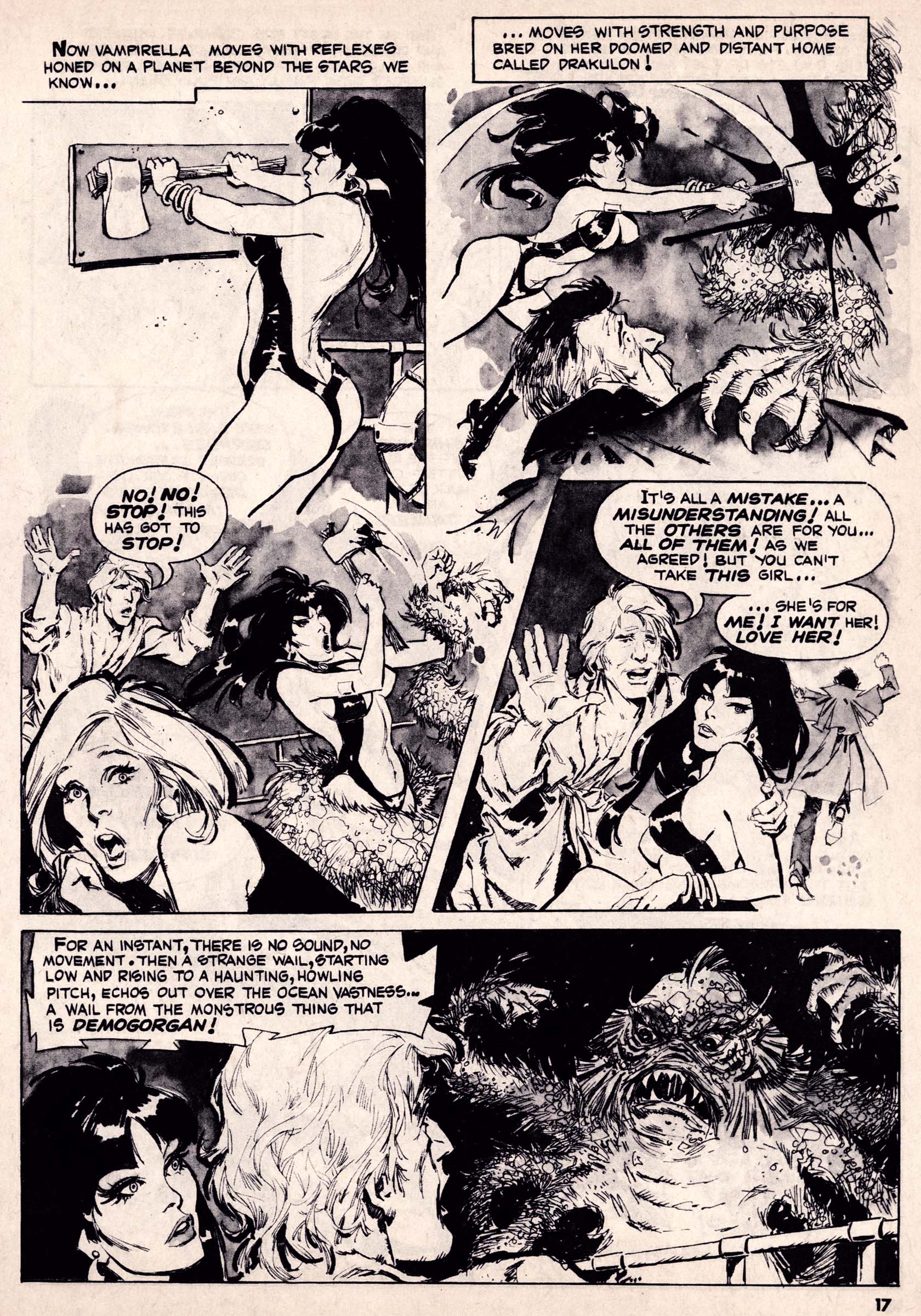 Read online Vampirella (1969) comic -  Issue #13 - 17