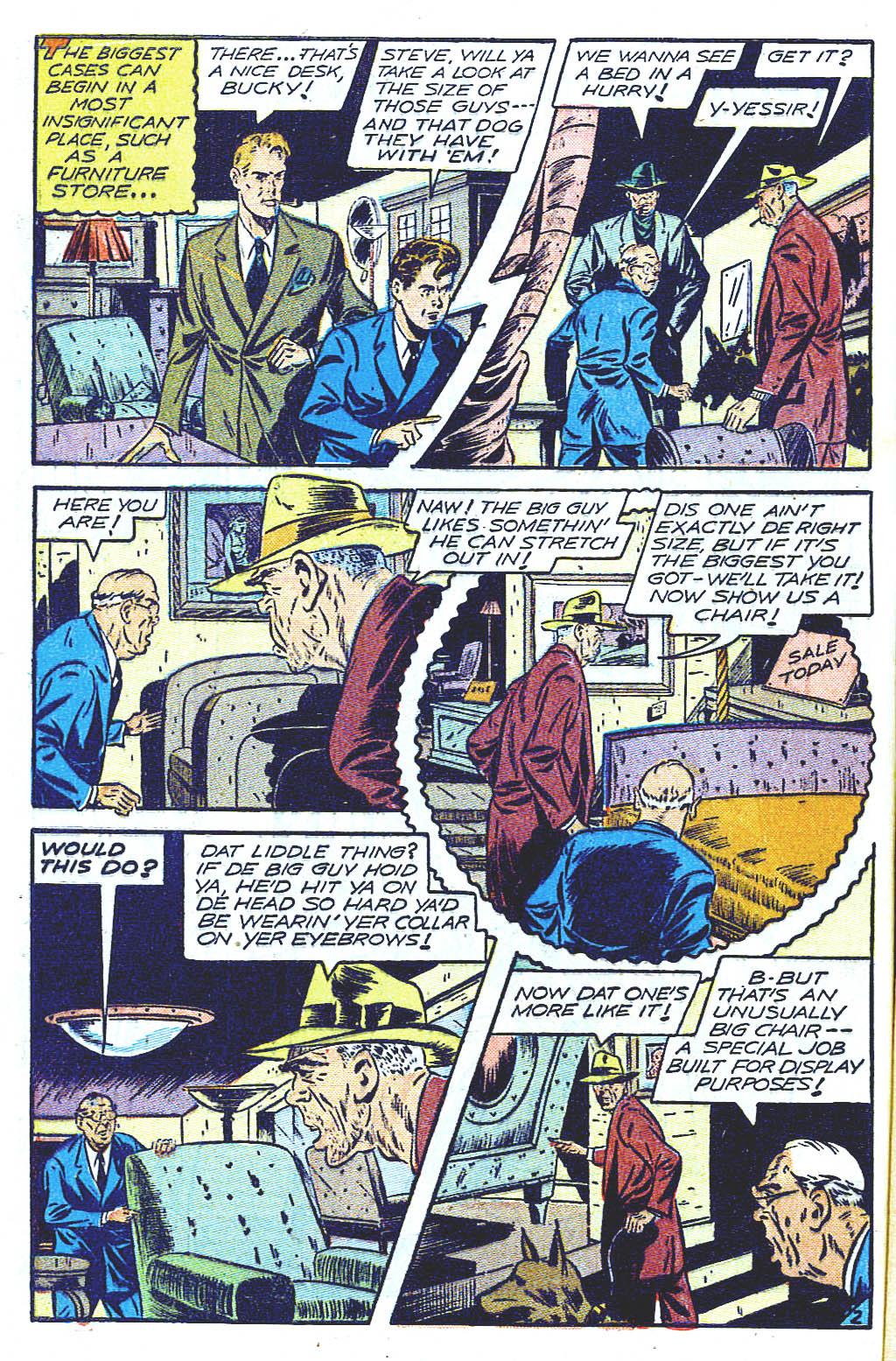 Read online Captain America Comics comic -  Issue #54 - 4