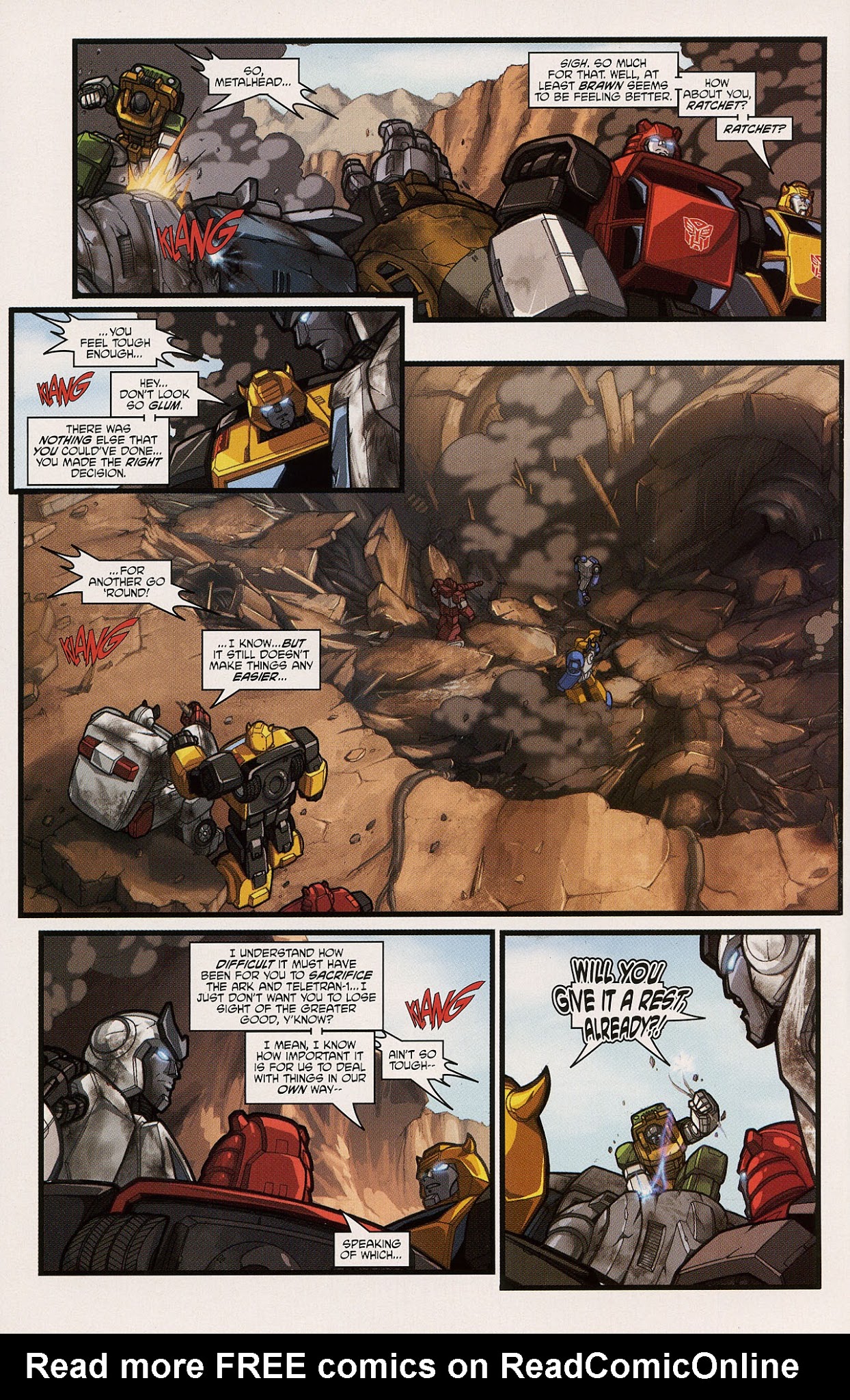 Read online Transformers: Generation 1 (2004) comic -  Issue #2 - 16