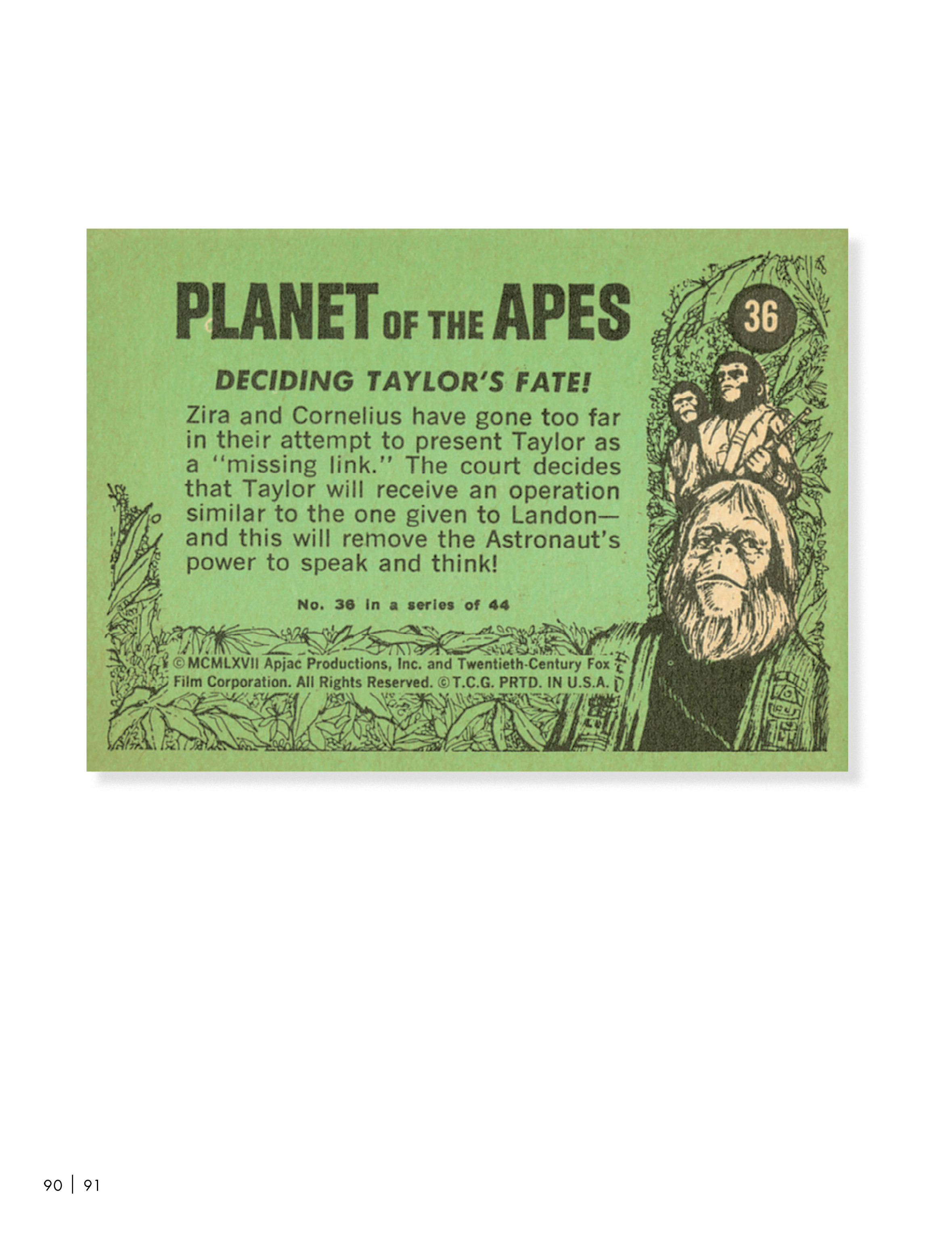Read online Planet of the Apes: The Original Topps Trading Card Series comic -  Issue # TPB (Part 1) - 95