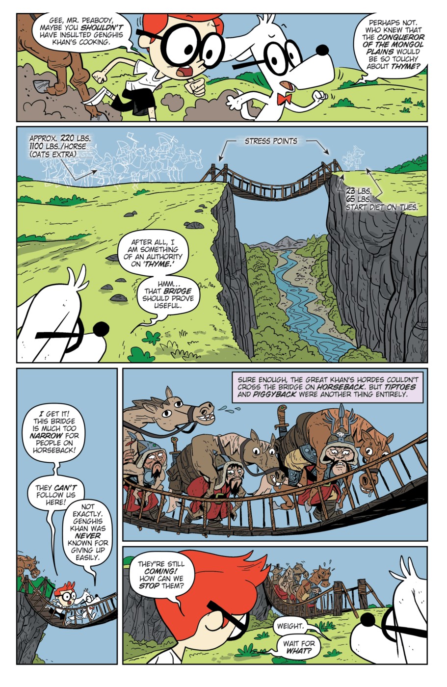 Read online Mr. Peabody & Sherman comic -  Issue #4 - 4