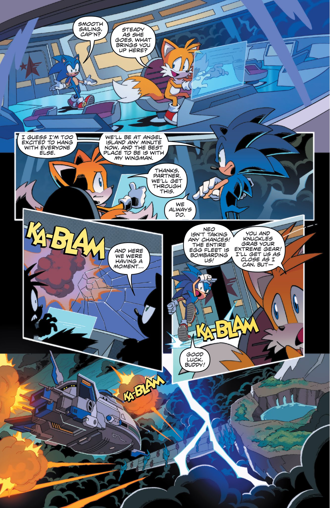 Read online Sonic the Hedgehog (2018) comic -  Issue #9 - 14