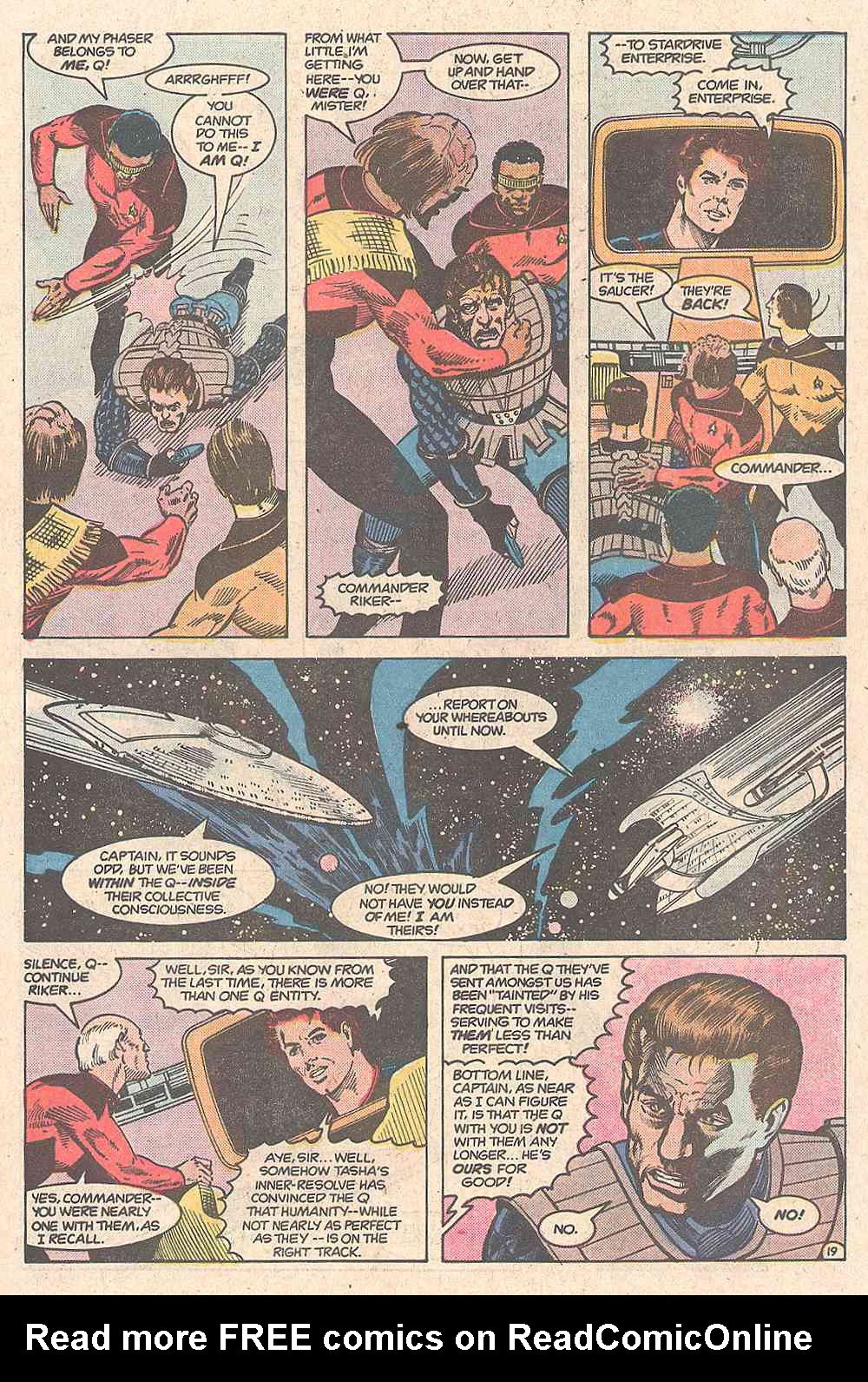 Read online Star Trek: The Next Generation (1988) comic -  Issue #4 - 20