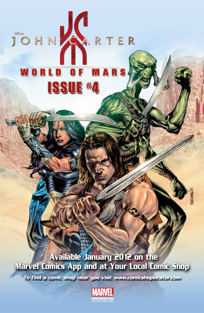 Read online John Carter: The World of Mars comic -  Issue #3 - 24