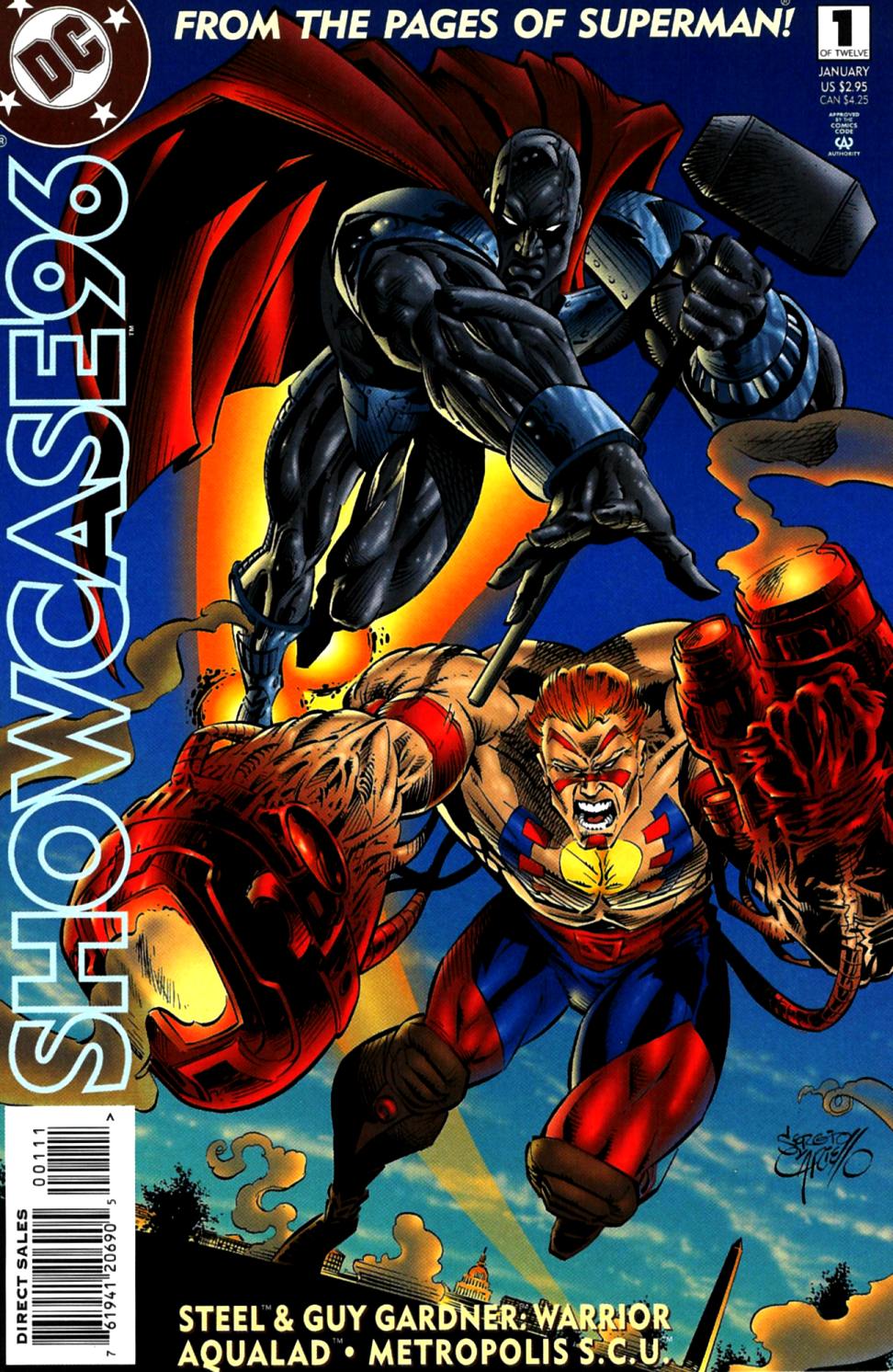 Read online Showcase '96 comic -  Issue #1 - 1