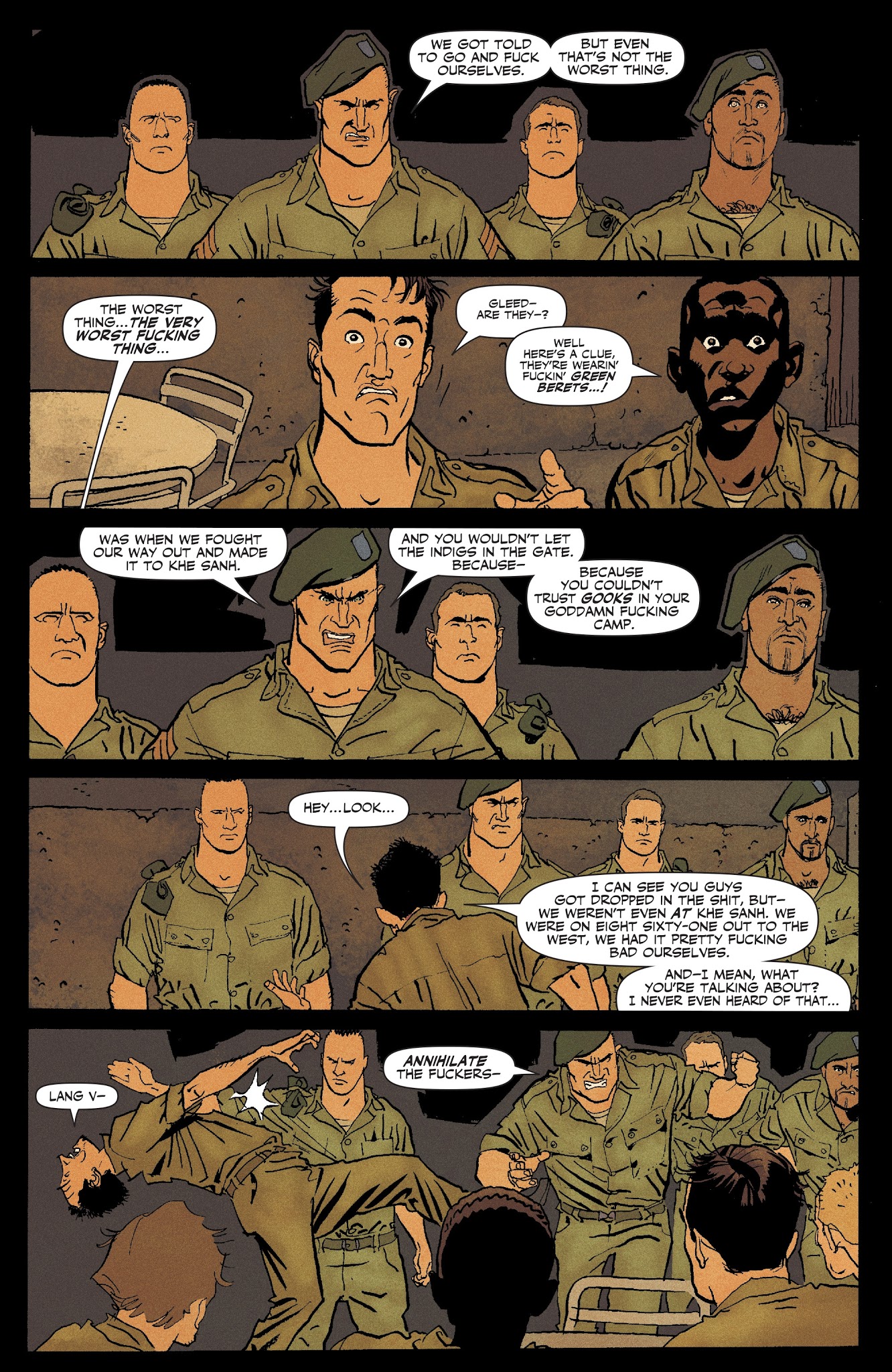 Read online Punisher MAX: The Platoon comic -  Issue #4 - 16