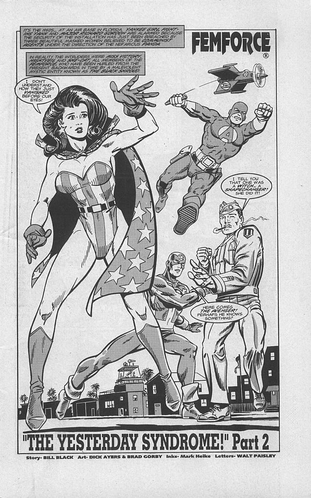 Read online Femforce comic -  Issue #102 - 3