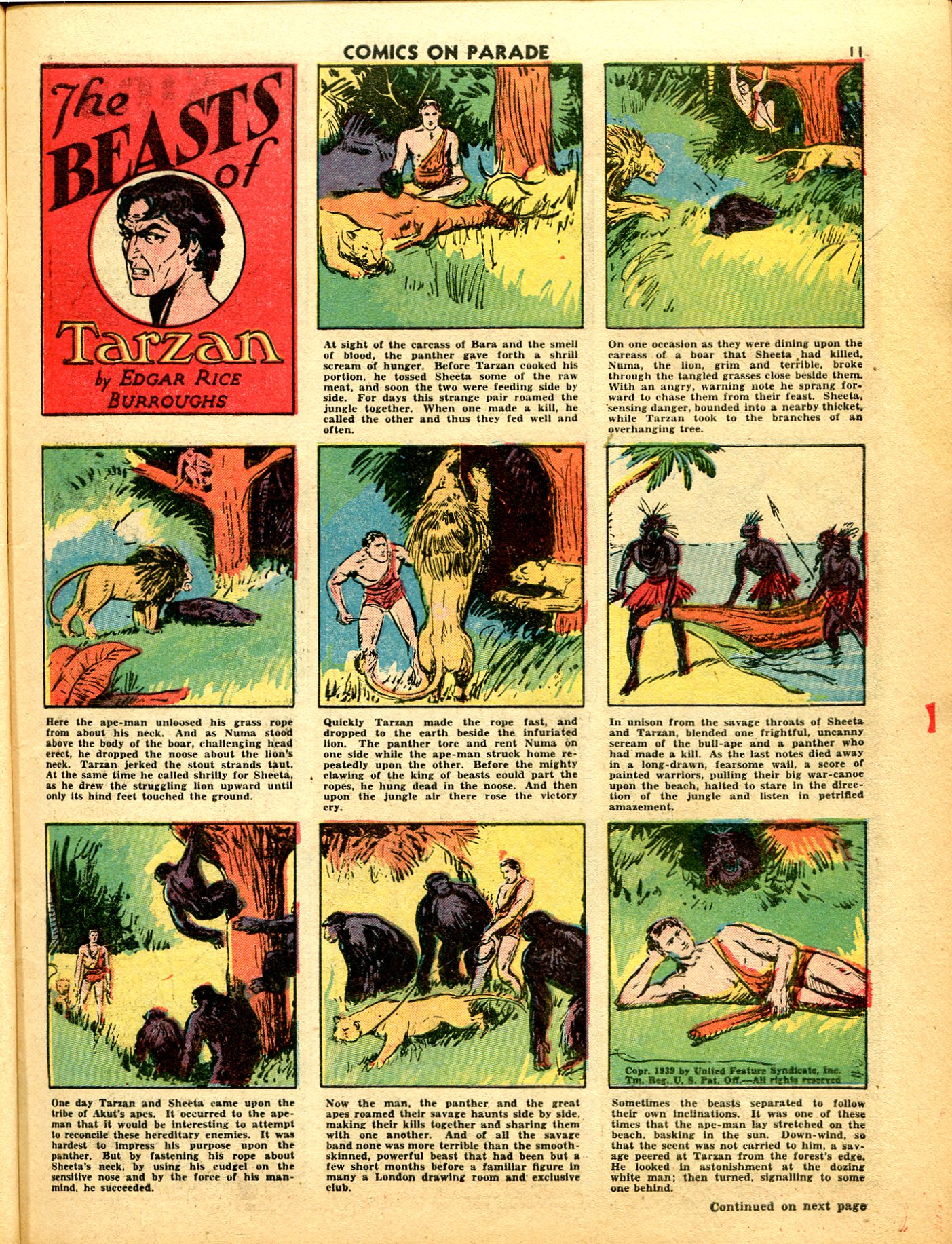 Read online Comics on Parade comic -  Issue #15 - 13