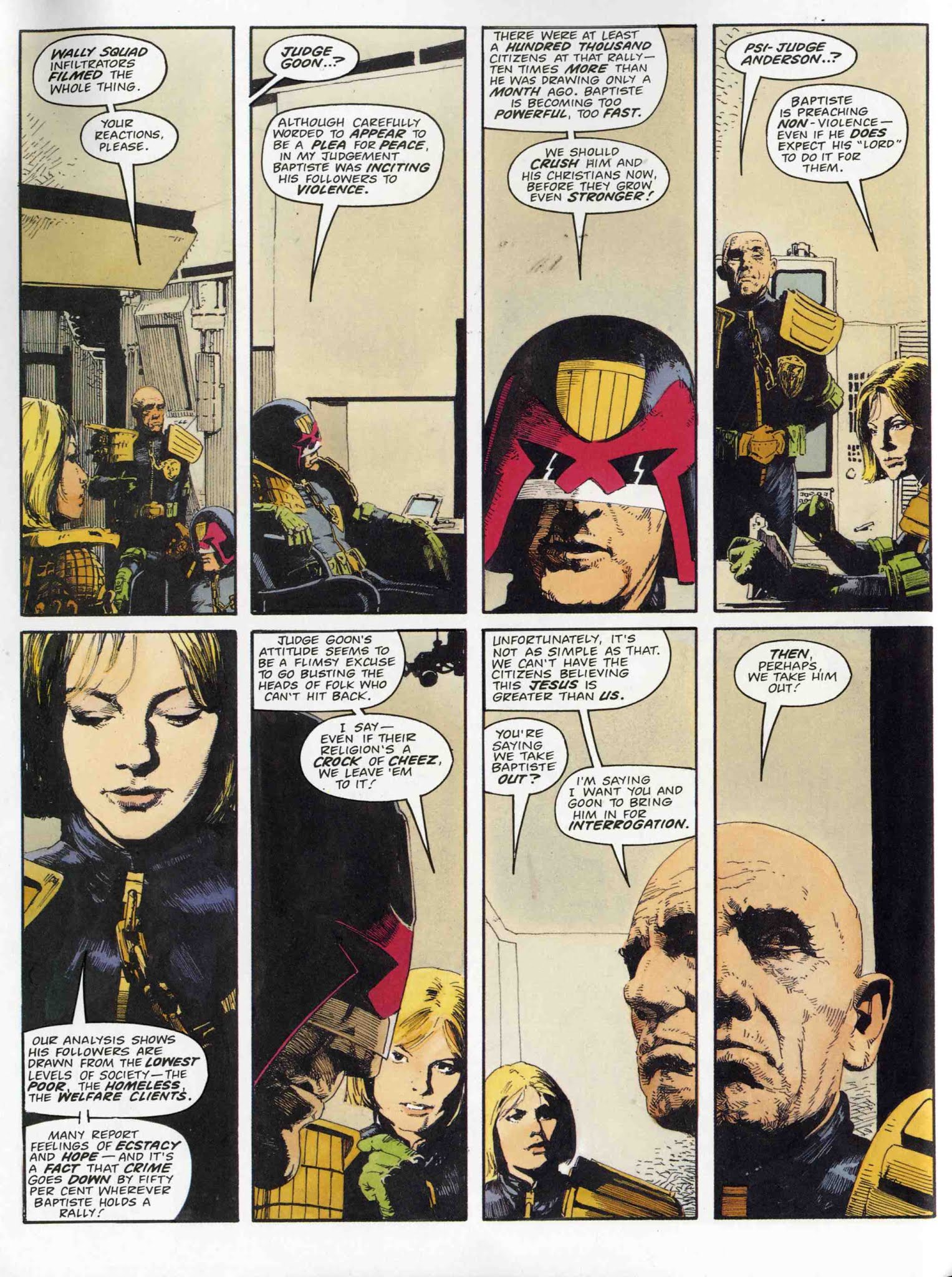 Read online Judge Anderson comic -  Issue # TPB - 8