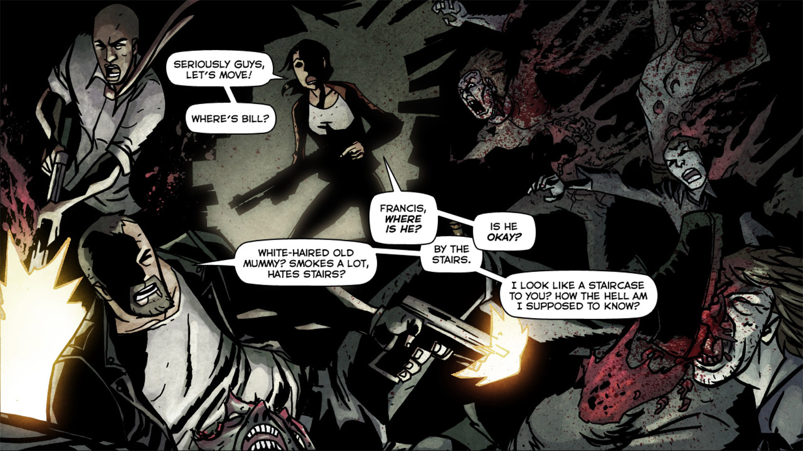 Read online Left 4 Dead: The Sacrifice comic -  Issue #1 - 10