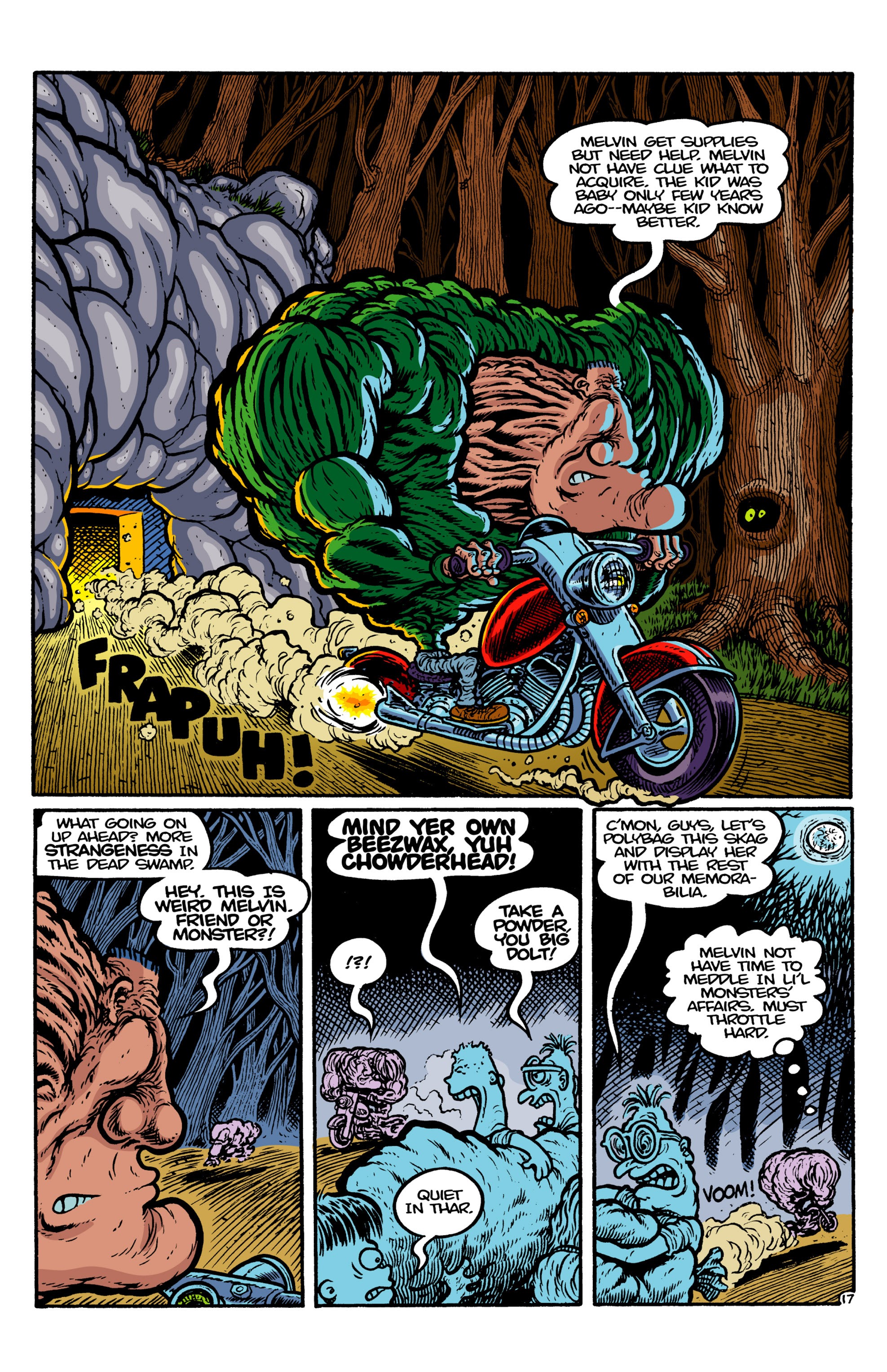 Read online Weird Melvin comic -  Issue #4 - 19