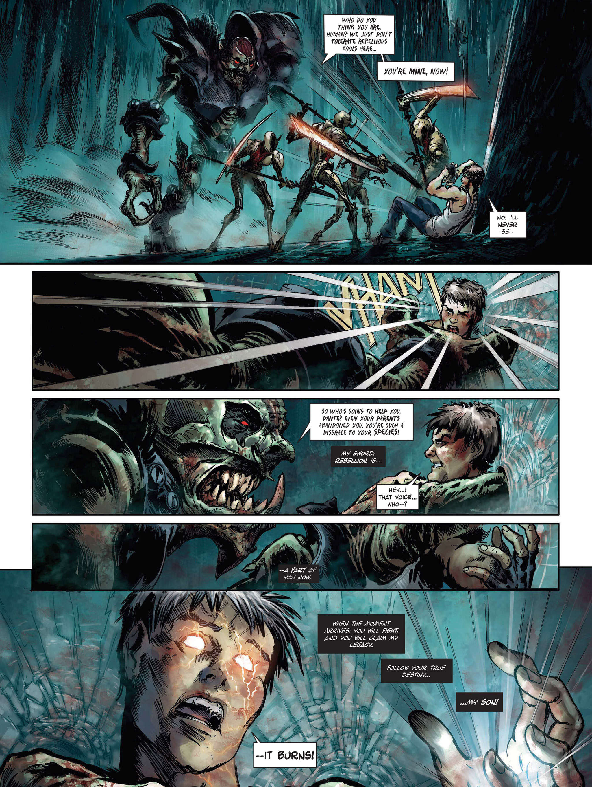Read online DmC Devil May Cry: The Chronicles of Vergil comic -  Issue #1 - 5